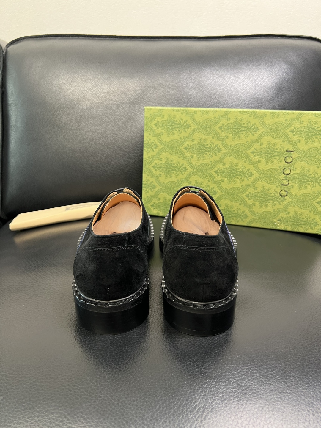 Gucci 高品质 顶级工艺品 古奇 皮鞋系列专柜同步 原厂配置，意大利进口原版牛皮，进口水染牛里 ，鞋