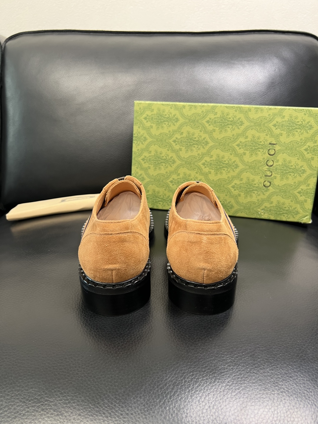 Gucci 高品质 顶级工艺品 古奇 皮鞋系列专柜同步 原厂配置，意大利进口原版牛皮，进口水染牛里 ，鞋