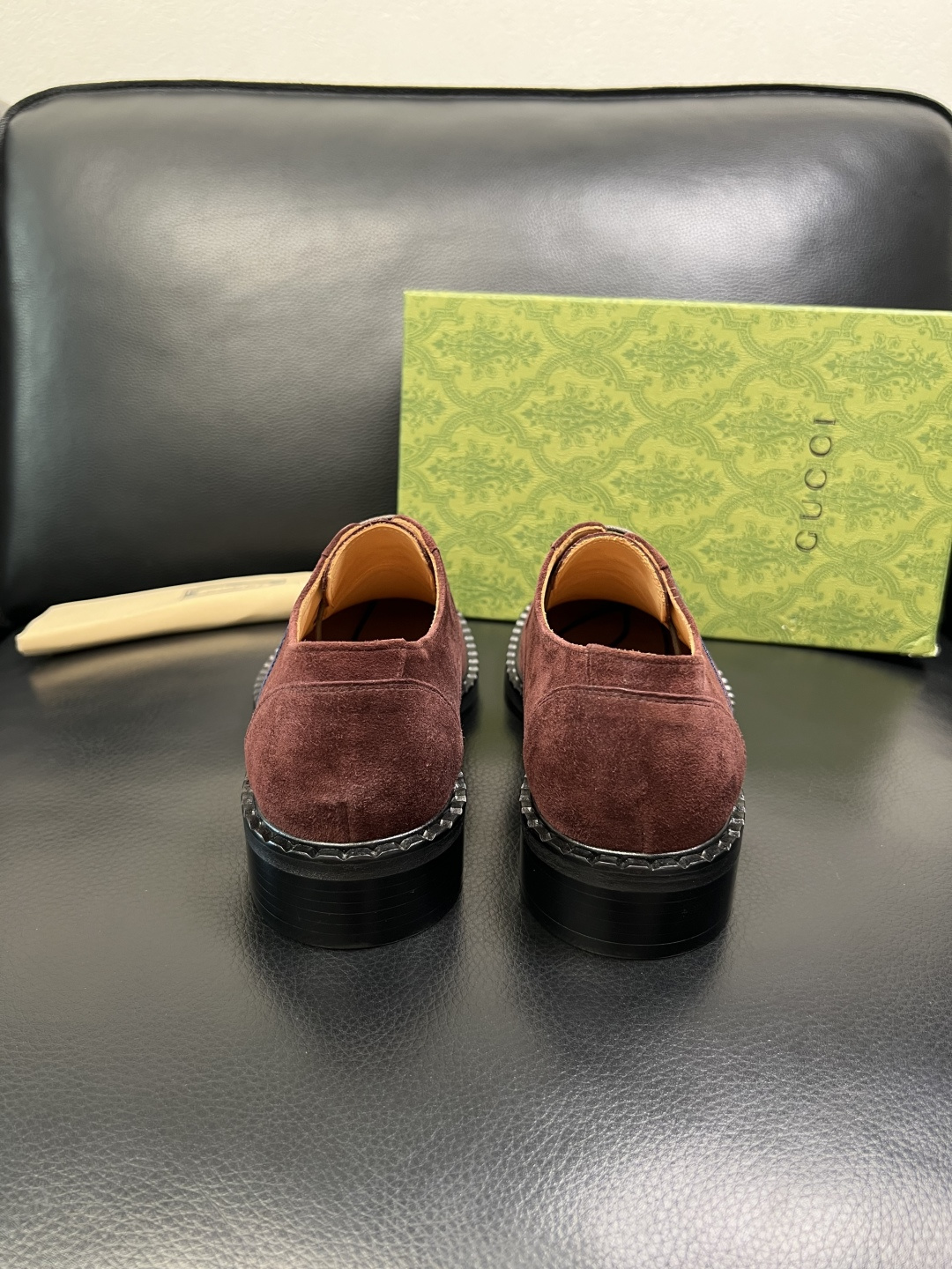 Gucci 高品质 顶级工艺品 古奇 皮鞋系列专柜同步 原厂配置，意大利进口原版牛皮，进口水染牛里 ，鞋