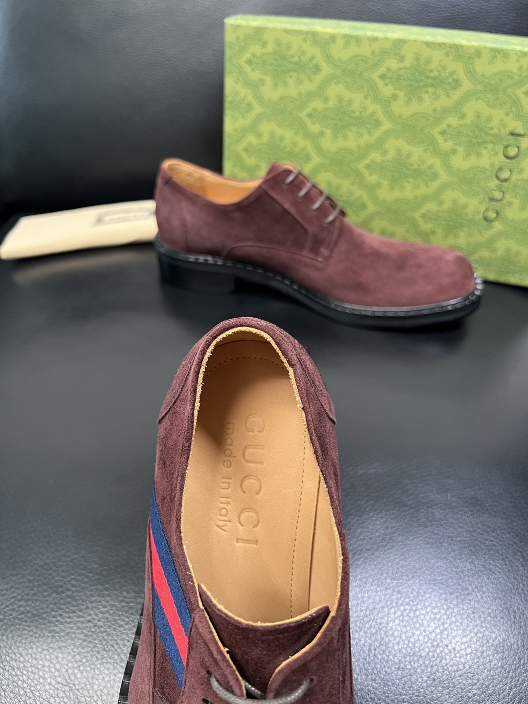 Gucci 高品质 顶级工艺品 古奇 皮鞋系列专柜同步 原厂配置，意大利进口原版牛皮，进口水染牛里 ，鞋