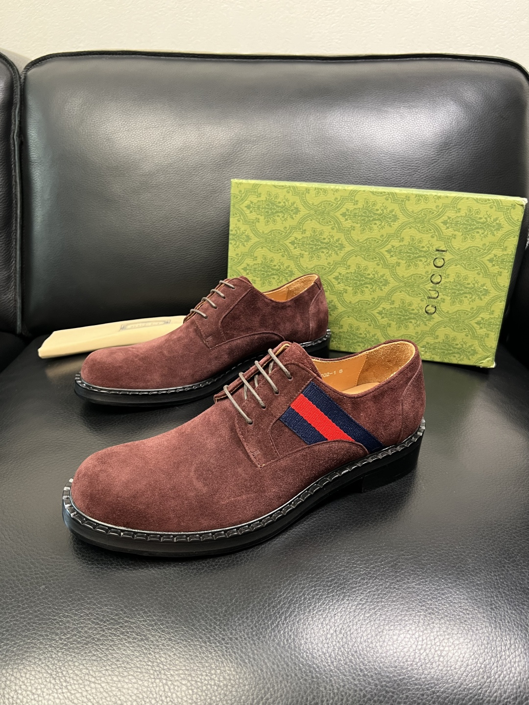 Gucci 高品质 顶级工艺品 古奇 皮鞋系列专柜同步 原厂配置，意大利进口原版牛皮，进口水染牛里 ，鞋