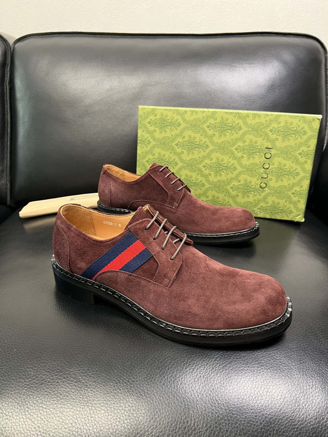 Gucci 高品质 顶级工艺品 古奇 皮鞋系列专柜同步 原厂配置，意大利进口原版牛皮，进口水染牛里 ，鞋