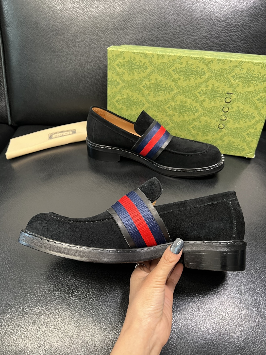 Gucci 高品质 顶级工艺品 古奇 皮鞋系列专柜同步 原厂配置，意大利进口原版牛皮，进口水染牛里 ，鞋