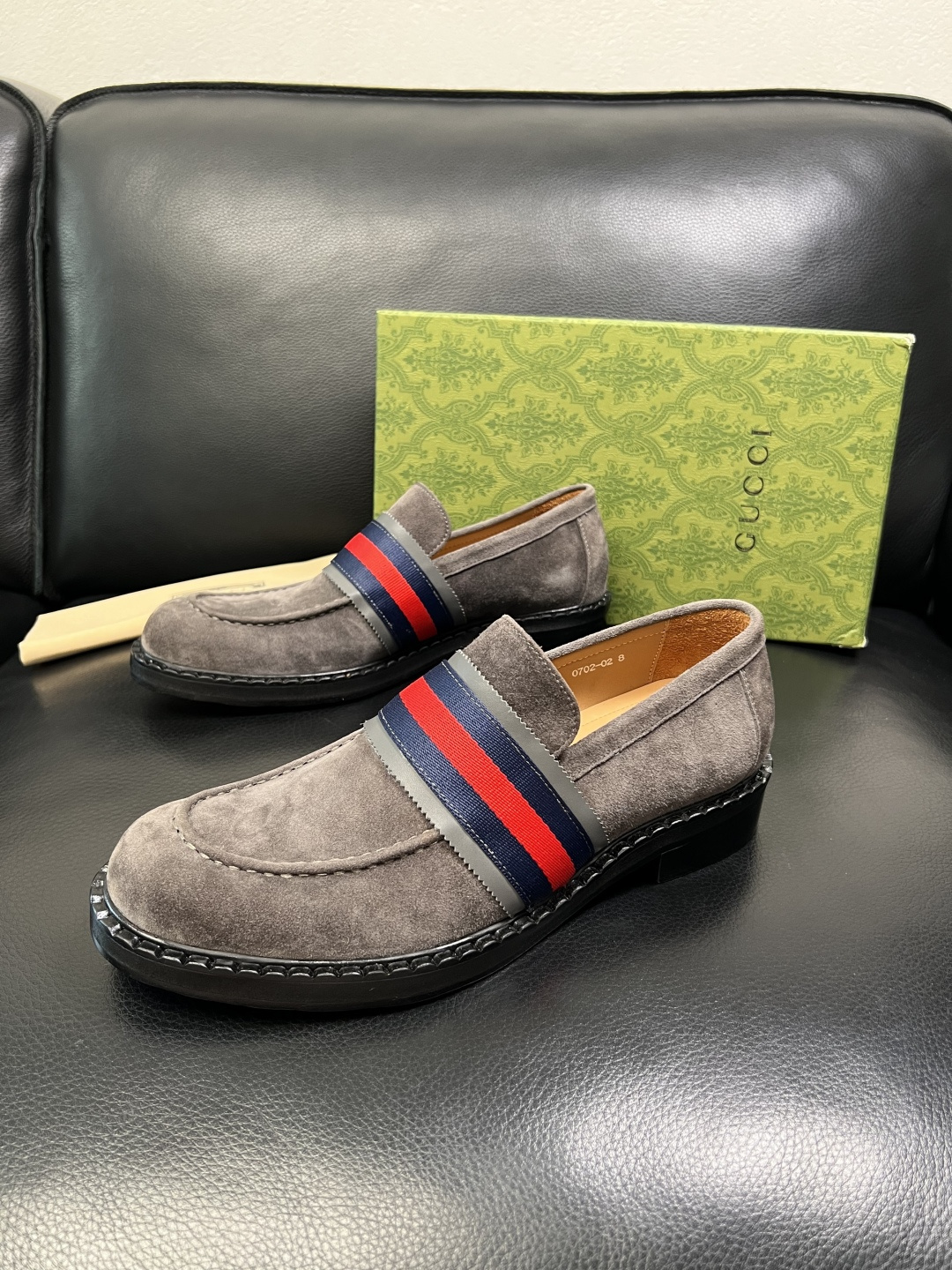 Gucci 高品质 顶级工艺品 古奇 皮鞋系列专柜同步 原厂配置，意大利进口原版牛皮，进口水染牛里 ，鞋