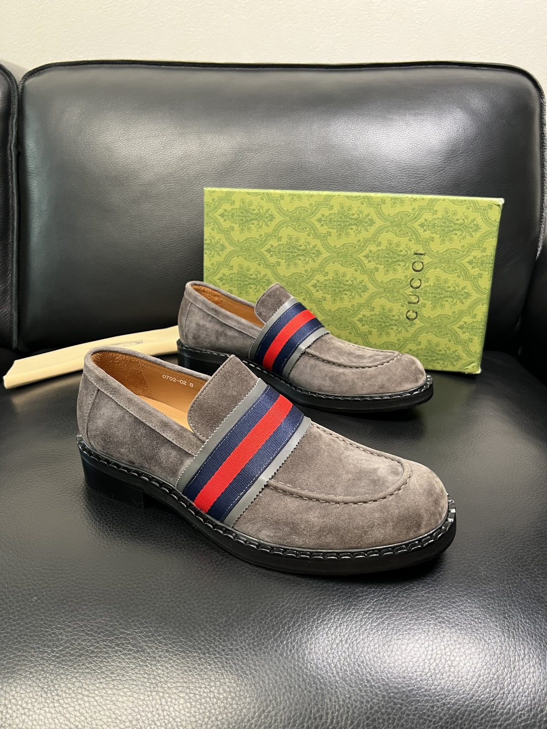 Gucci 高品质 顶级工艺品 古奇 皮鞋系列专柜同步 原厂配置，意大利进口原版牛皮，进口水染牛里 ，鞋