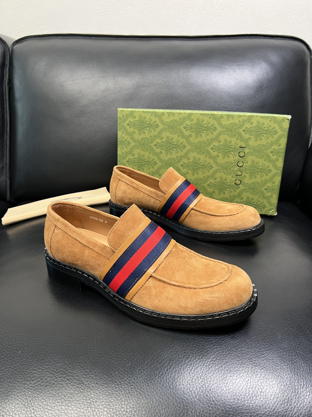 Gucci 高品质 顶级工艺品 古奇 皮鞋系列专柜同步 原厂配置，意大利进口原版牛皮，进口水染牛里 ，鞋