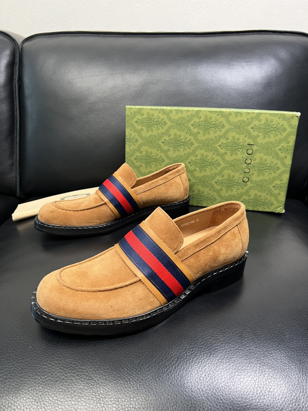 Gucci 高品质 顶级工艺品 古奇 皮鞋系列专柜同步 原厂配置，意大利进口原版牛皮，进口水染牛里 ，鞋