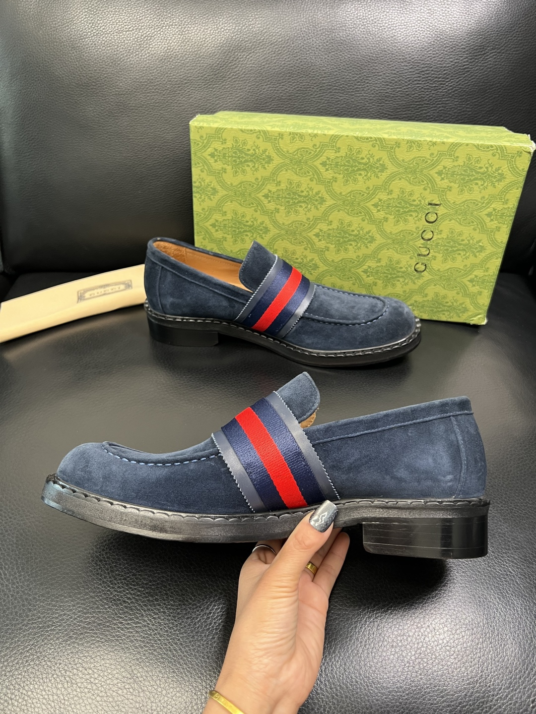 Gucci 高品质 顶级工艺品 古奇 皮鞋系列专柜同步 原厂配置，意大利进口原版牛皮，进口水染牛里 ，鞋