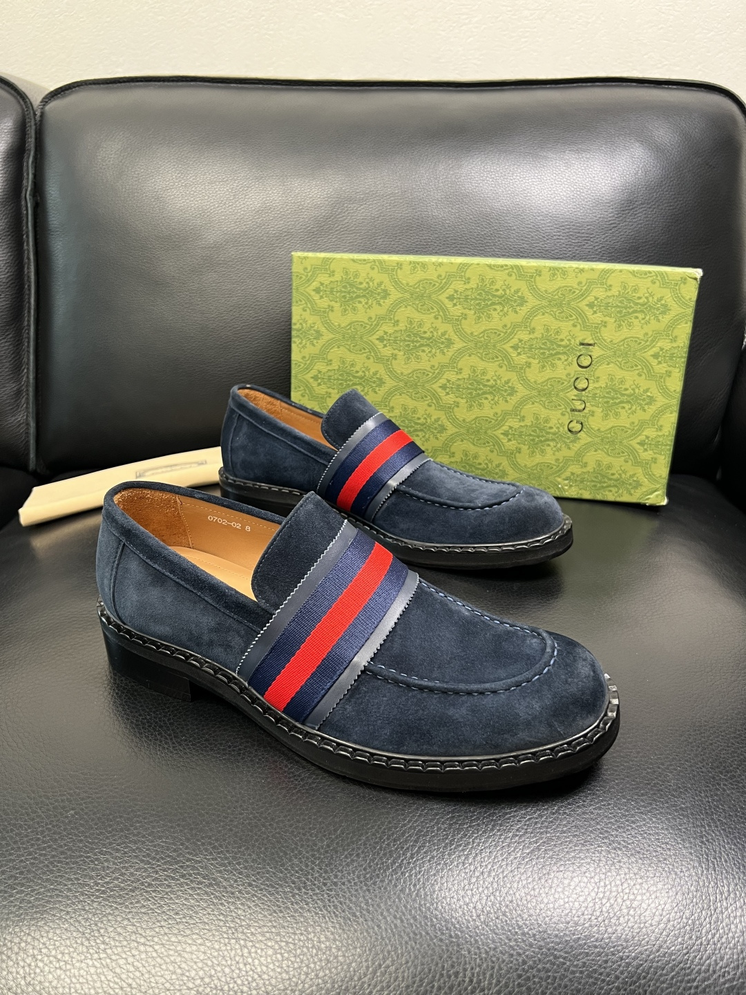 Gucci 高品质 顶级工艺品 古奇 皮鞋系列专柜同步 原厂配置，意大利进口原版牛皮，进口水染牛里 ，鞋