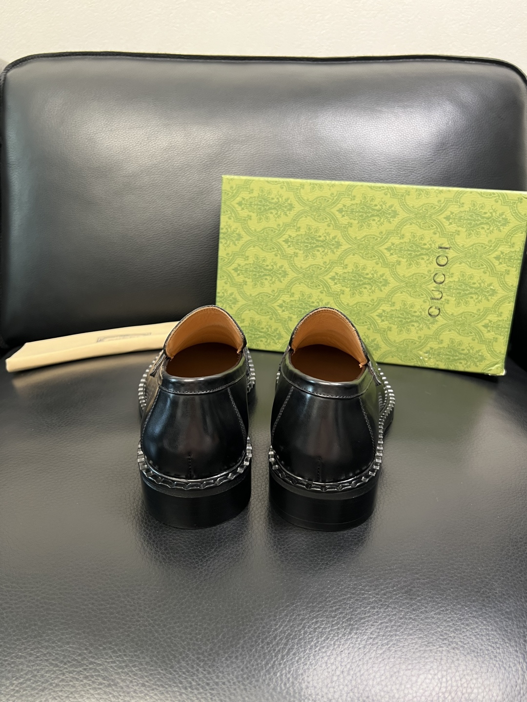 Gucci 高品质 顶级工艺品 古奇 皮鞋系列专柜同步 原厂配置，意大利进口原版牛皮，进口水染牛里 ，鞋