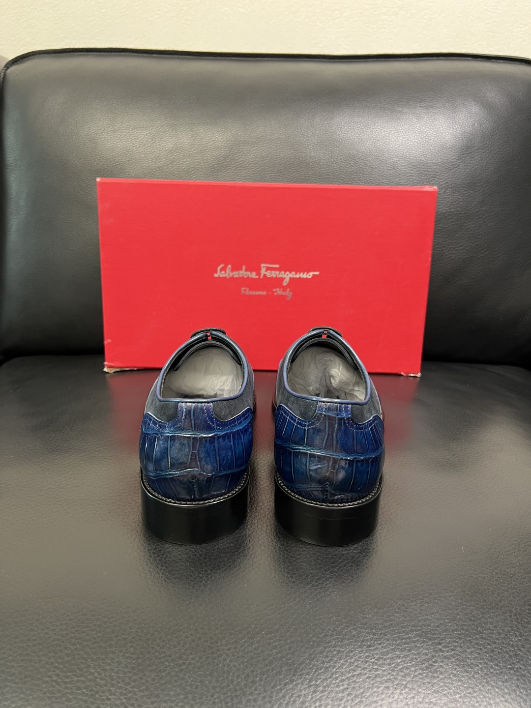 Ferragamo 高品质 顶级工艺品 菲拉格慕 皮鞋 专柜同步发售原厂配置，意大利进口原版牛皮，进口水