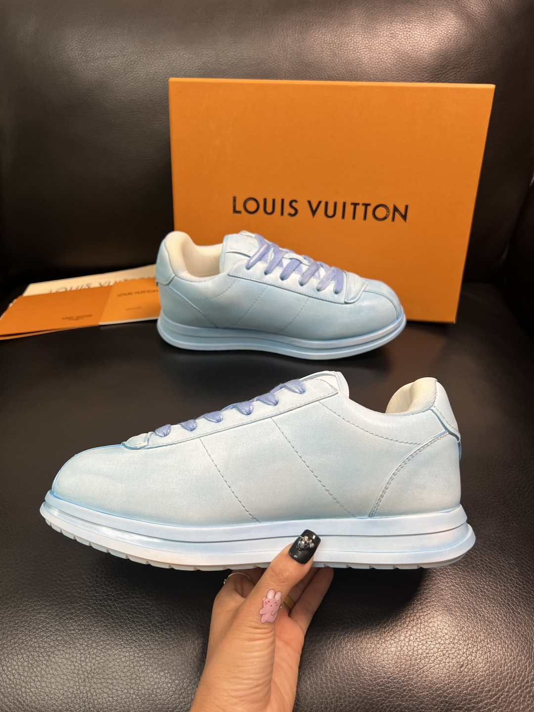 Lv 高品质 顶级工艺品 路易威登，运动板鞋专柜同步，鞋面意大利进口，高品质拼接缤纷色彩复杂工艺品，进口