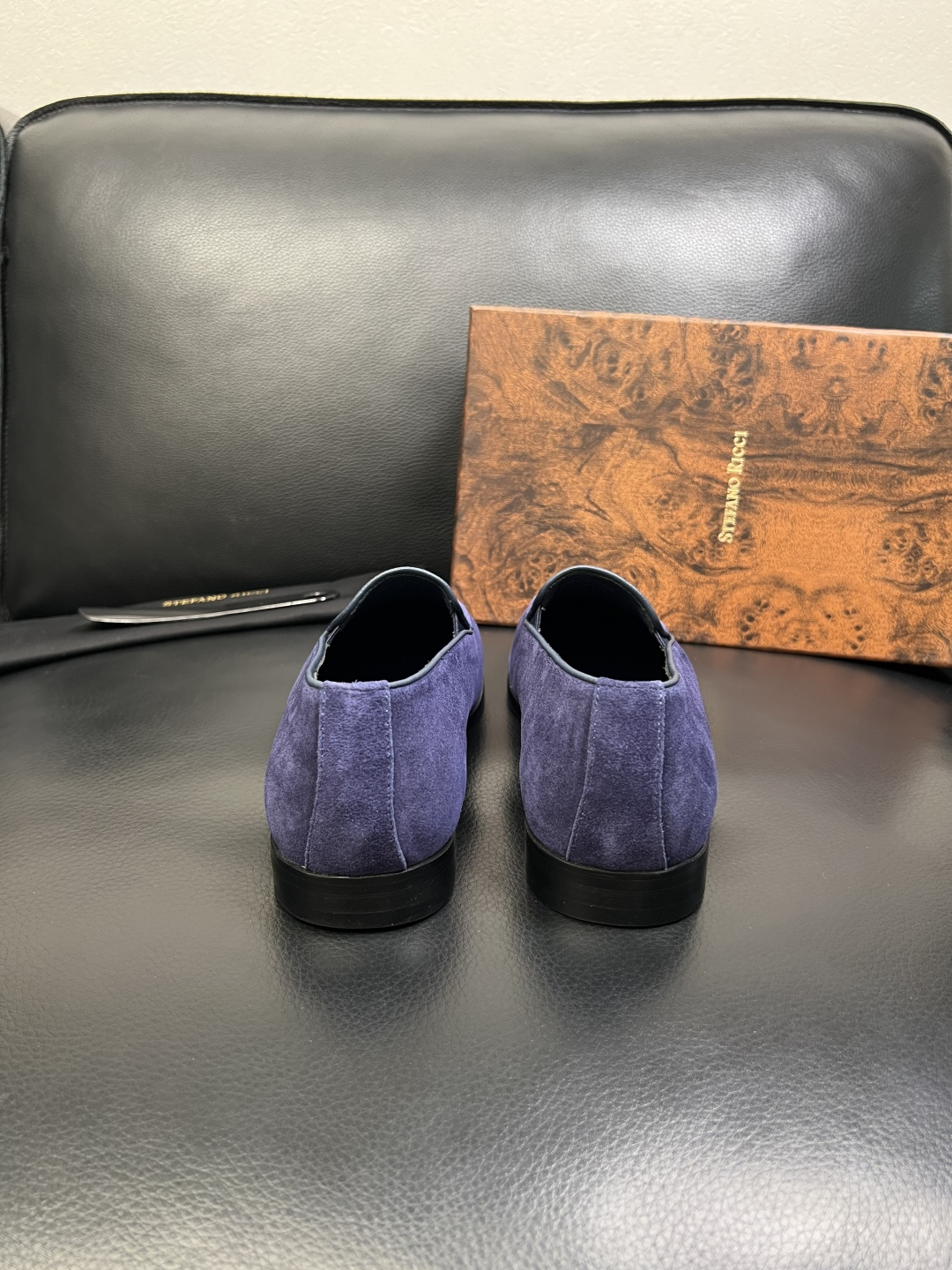 StefanoRicci 顶级代购 史蒂芬 劳尼治 专柜新品同步，鞋面意大利进口牛皮面料，进口水染牛皮内