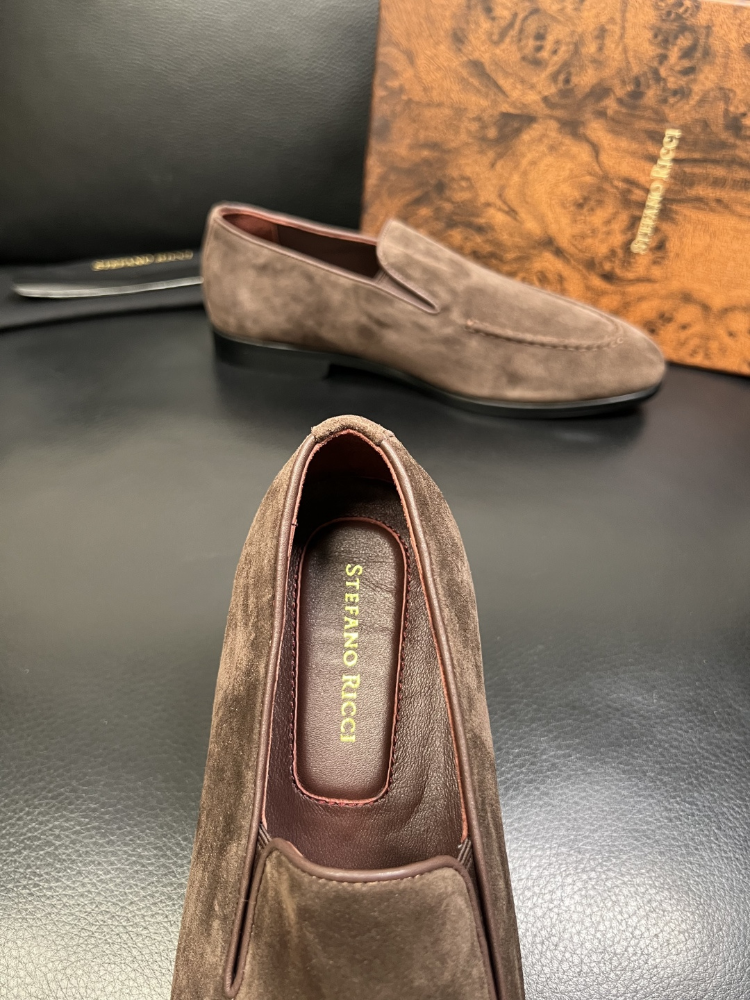 StefanoRicci 顶级代购 史蒂芬 劳尼治 专柜新品同步，鞋面意大利进口牛皮面料，进口水染牛皮内