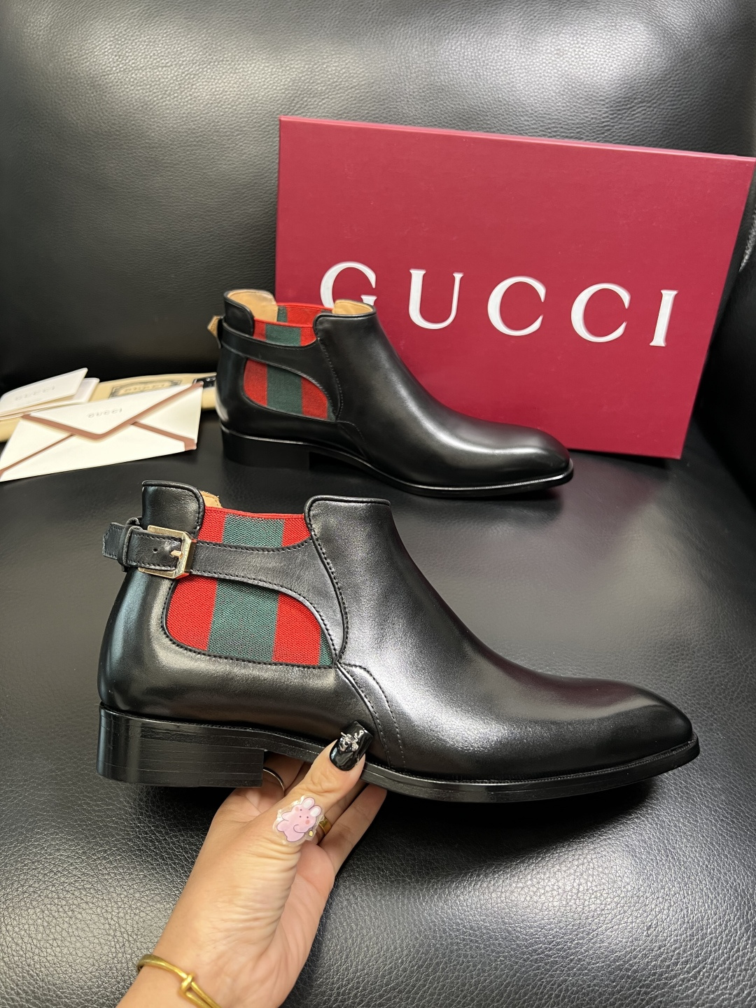 Gucci 高品质 顶级工艺品 古奇 皮鞋系列专柜同步 原厂配置，意大利进口原版牛皮，进口水染牛里 ，鞋
