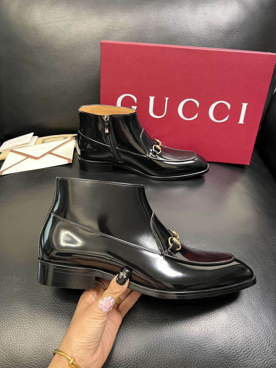 Gucci 高品质 顶级工艺品 古奇 皮鞋系列专柜同步 原厂配置，意大利进口原版牛皮，进口水染牛里 ，鞋