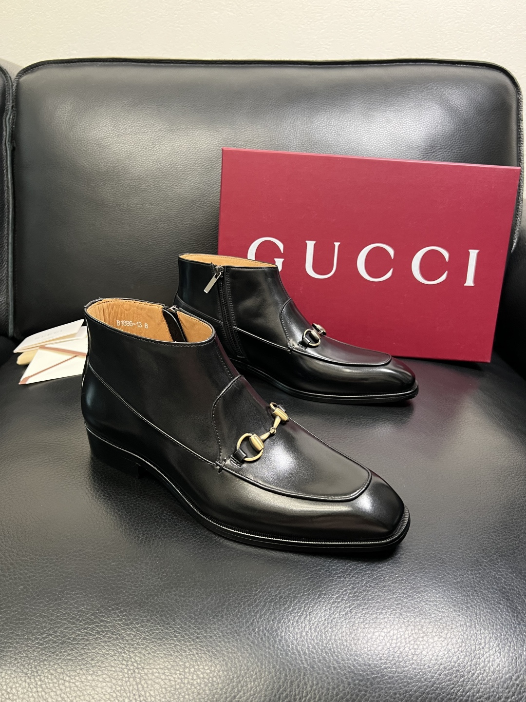 Gucci 高品质 顶级工艺品 古奇 皮鞋系列专柜同步 原厂配置，意大利进口原版牛皮，进口水染牛里 ，鞋