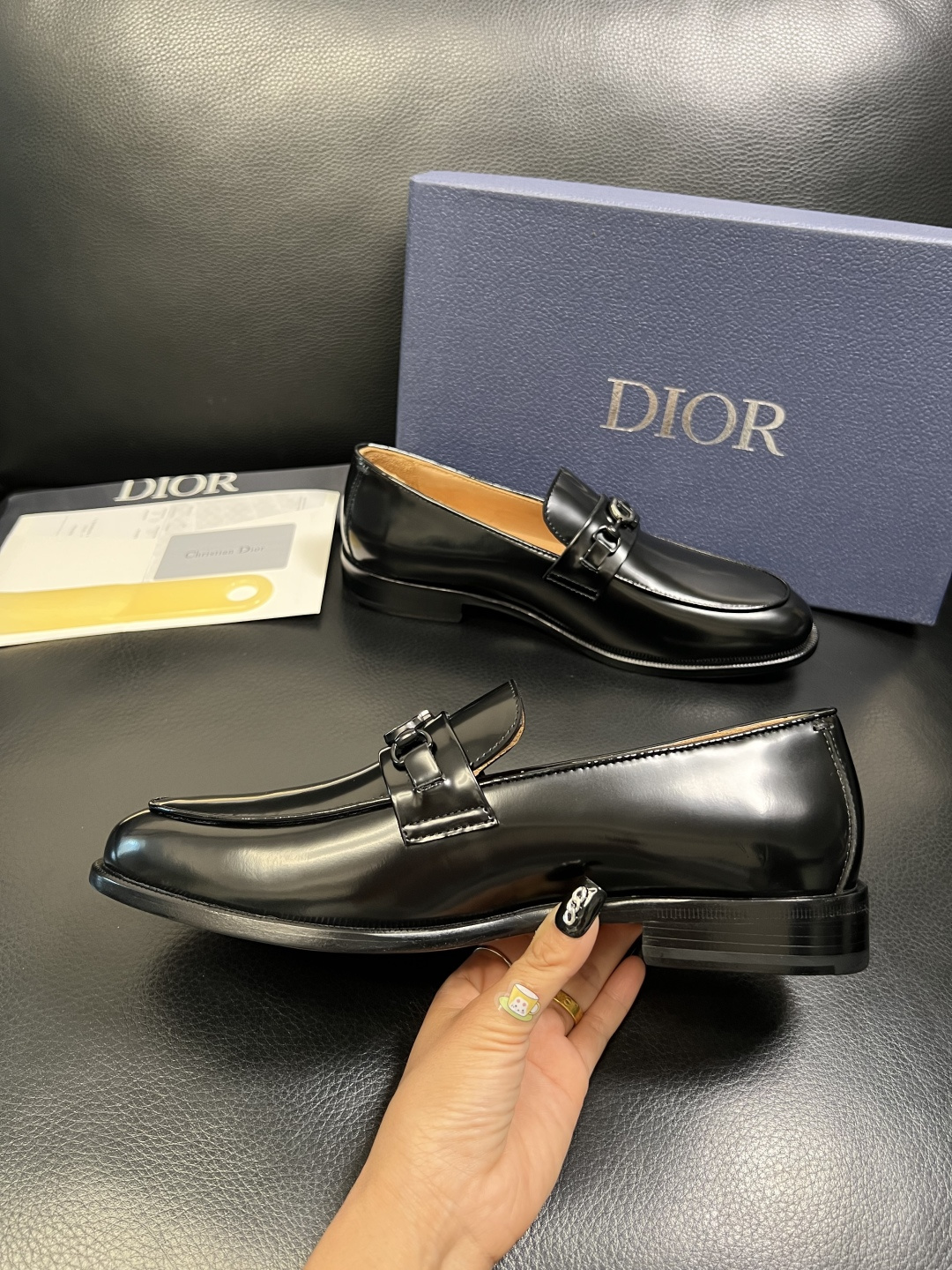 Dior 高品质 顶级工艺品 迪奥 皮鞋系列专柜同步原厂配置，意大利进口牛皮，全进口水染牛皮里垫，鞋底：