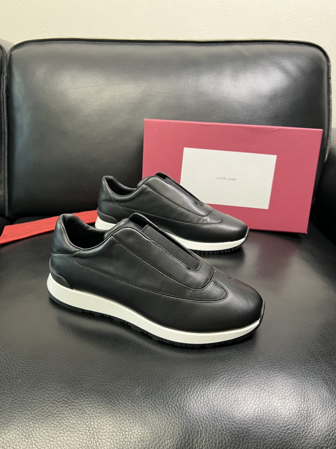 ⚠️只换码不退⚠️ JOHN LOBB 高品质 顶级工艺品 专柜新品同步，鞋面意大利进口牛皮面料，进口水