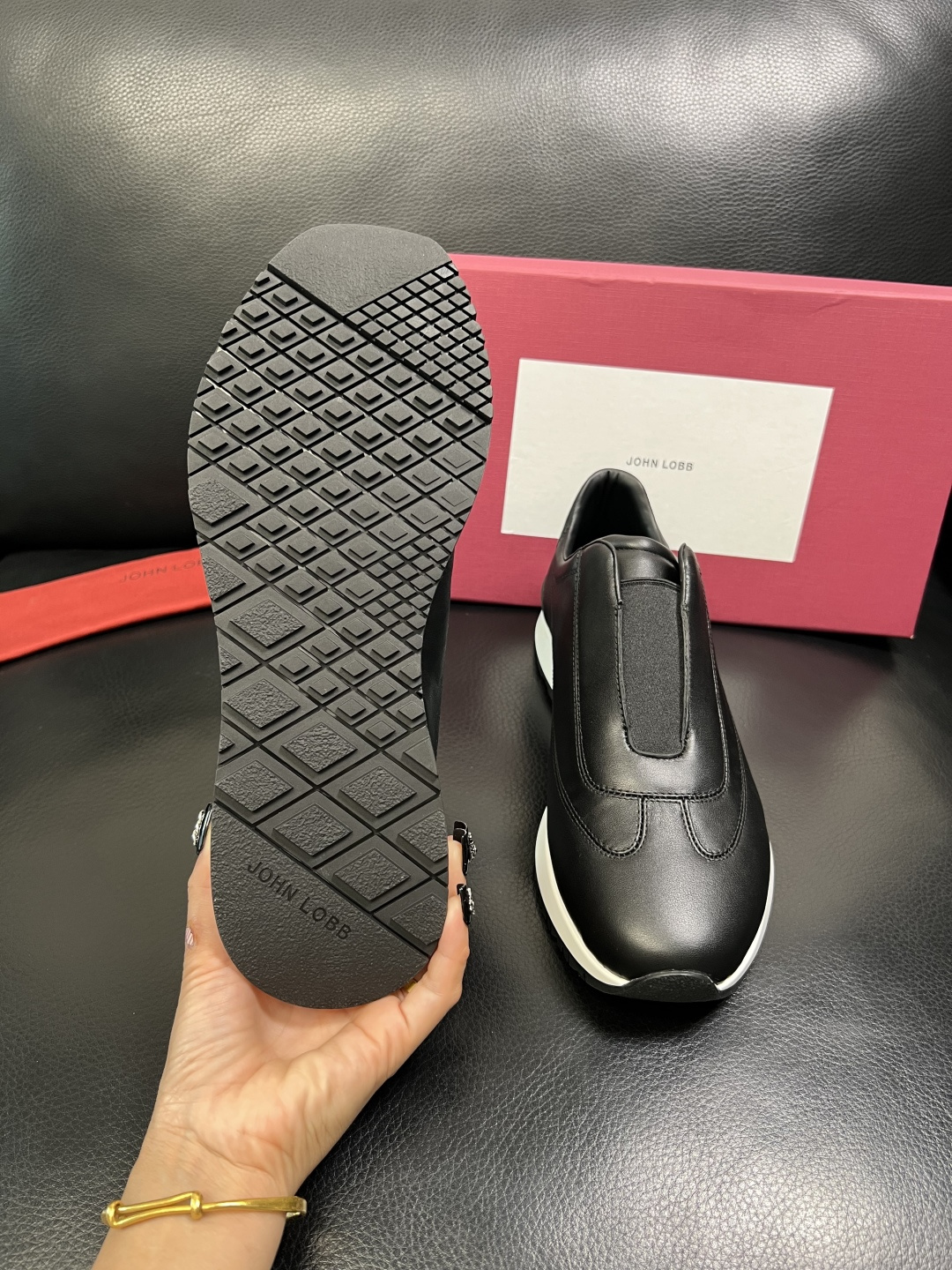 ⚠️只换码不退⚠️ JOHN LOBB 高品质 顶级工艺品 专柜新品同步，鞋面意大利进口牛皮面料，进口水