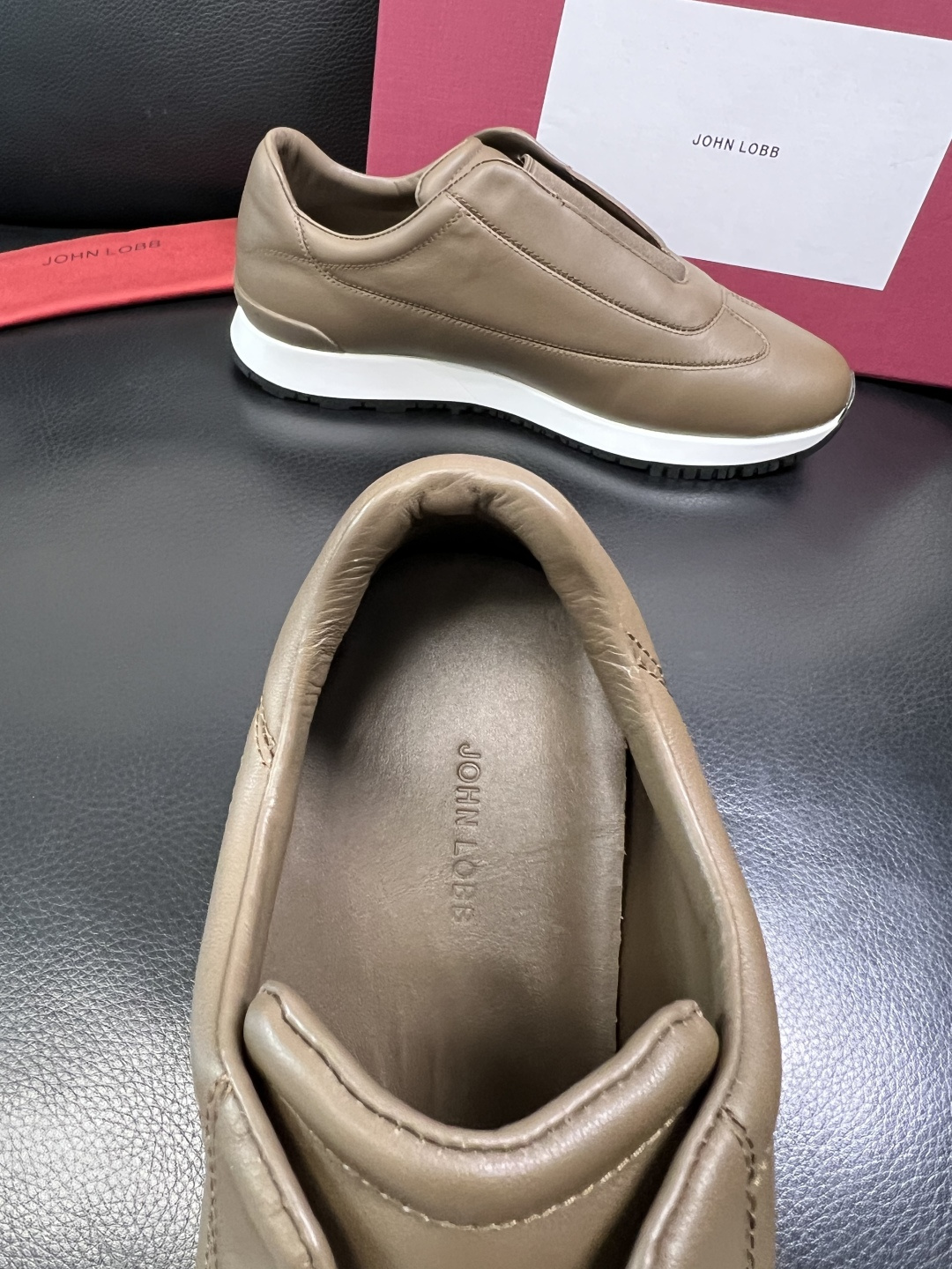 ⚠️只换码不退⚠️ JOHN LOBB 高品质 顶级工艺品 专柜新品同步，鞋面意大利进口牛皮面料，进口水