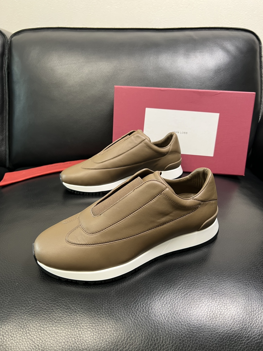 ⚠️只换码不退⚠️ JOHN LOBB 高品质 顶级工艺品 专柜新品同步，鞋面意大利进口牛皮面料，进口水