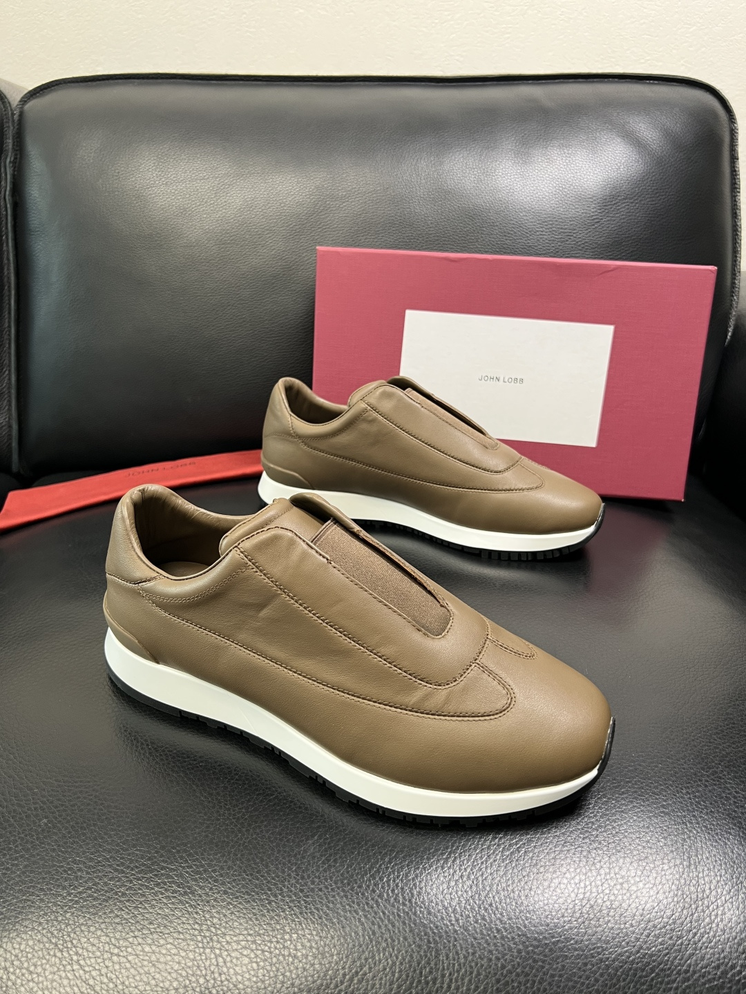 ⚠️只换码不退⚠️ JOHN LOBB 高品质 顶级工艺品 专柜新品同步，鞋面意大利进口牛皮面料，进口水