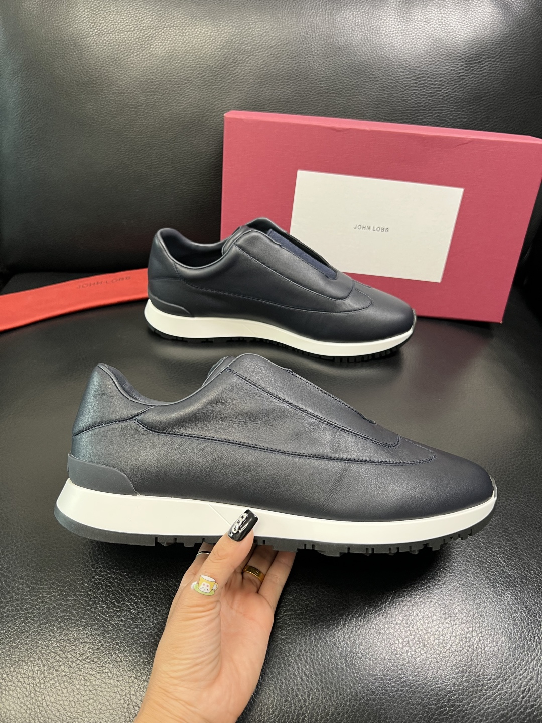 ⚠️只换码不退⚠️ JOHN LOBB 高品质 顶级工艺品 专柜新品同步，鞋面意大利进口牛皮面料，进口水