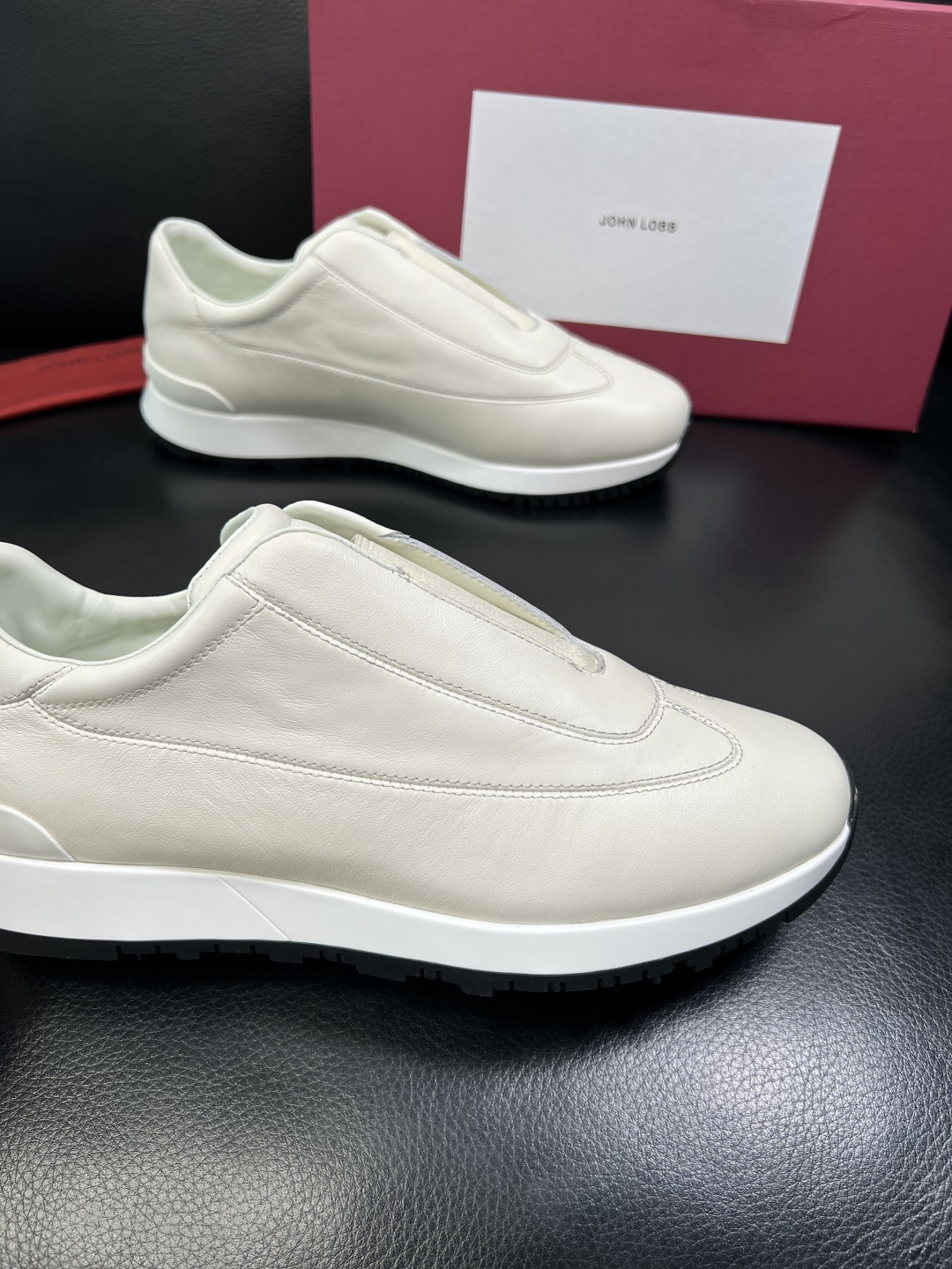 ⚠️只换码不退⚠️ JOHN LOBB 高品质 顶级工艺品 专柜新品同步，鞋面意大利进口牛皮面料，进口水