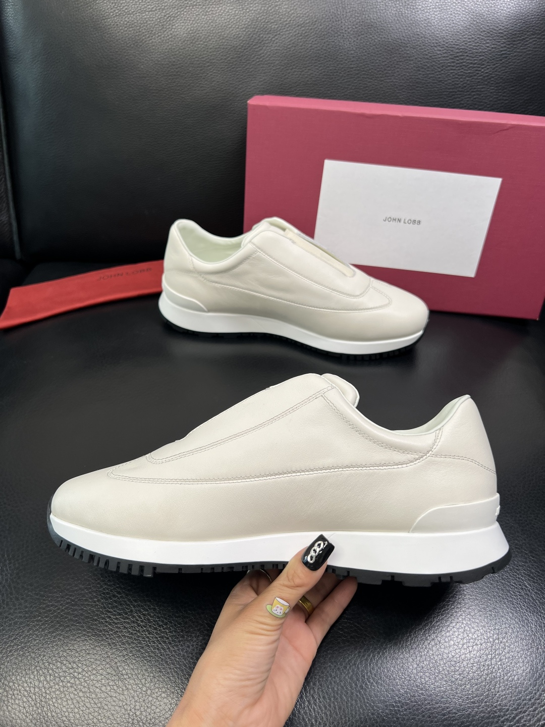 ⚠️只换码不退⚠️ JOHN LOBB 高品质 顶级工艺品 专柜新品同步，鞋面意大利进口牛皮面料，进口水