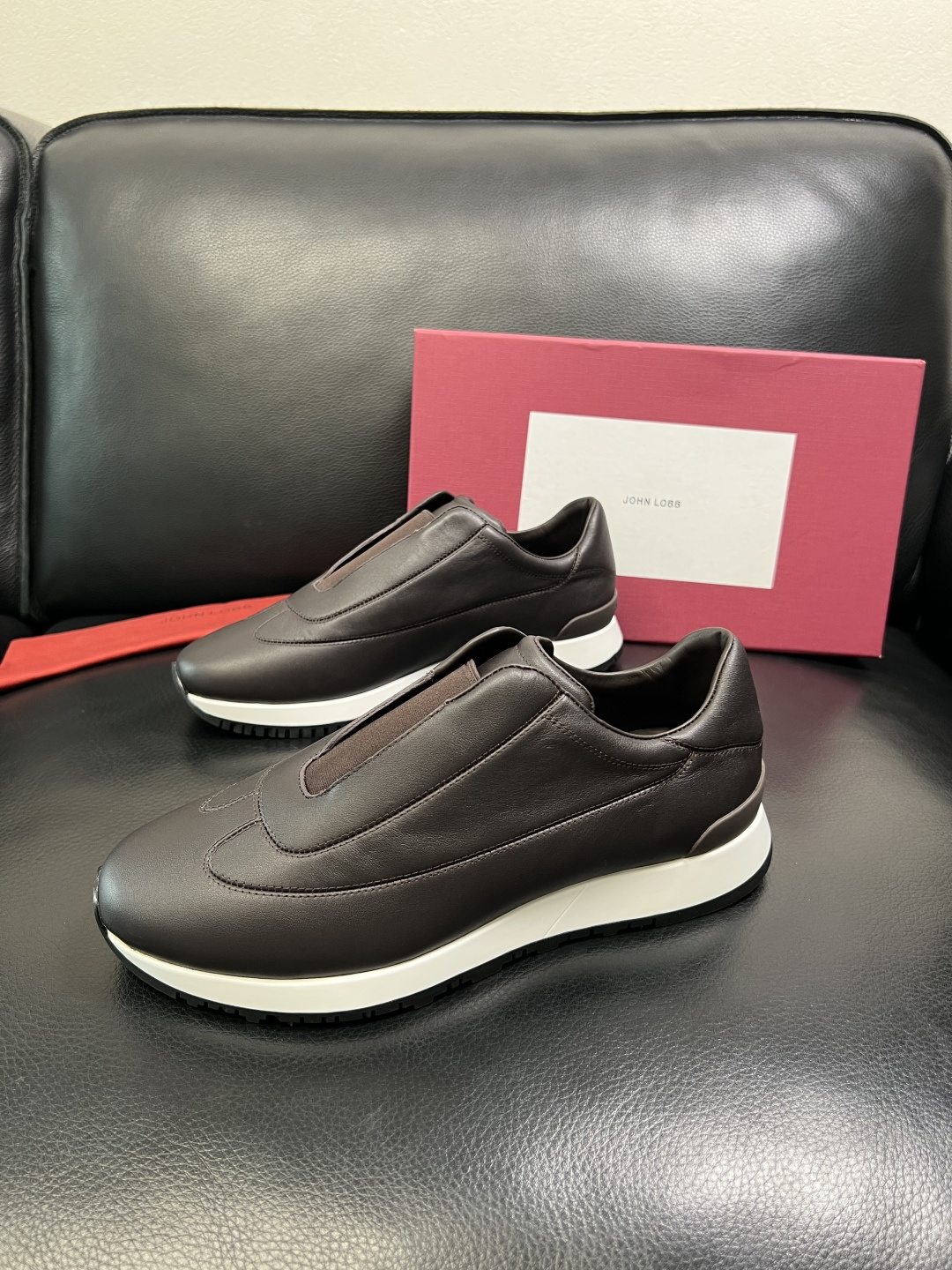 ⚠️只换码不退⚠️ JOHN LOBB 高品质 顶级工艺品 专柜新品同步，鞋面意大利进口牛皮面料，进口水