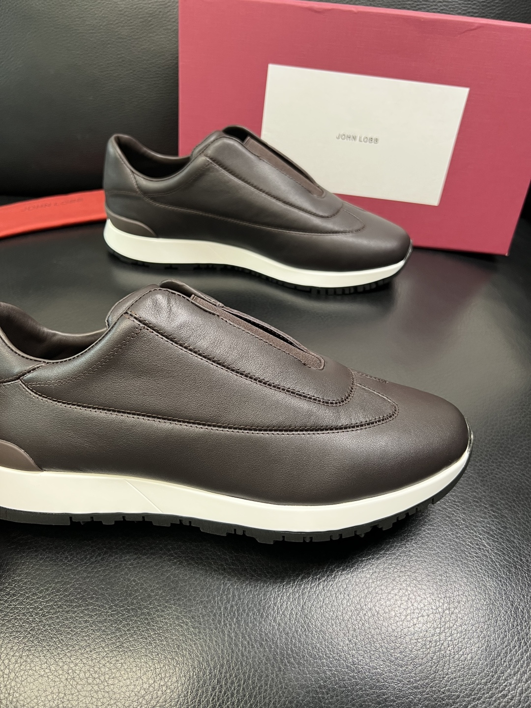 ⚠️只换码不退⚠️ JOHN LOBB 高品质 顶级工艺品 专柜新品同步，鞋面意大利进口牛皮面料，进口水