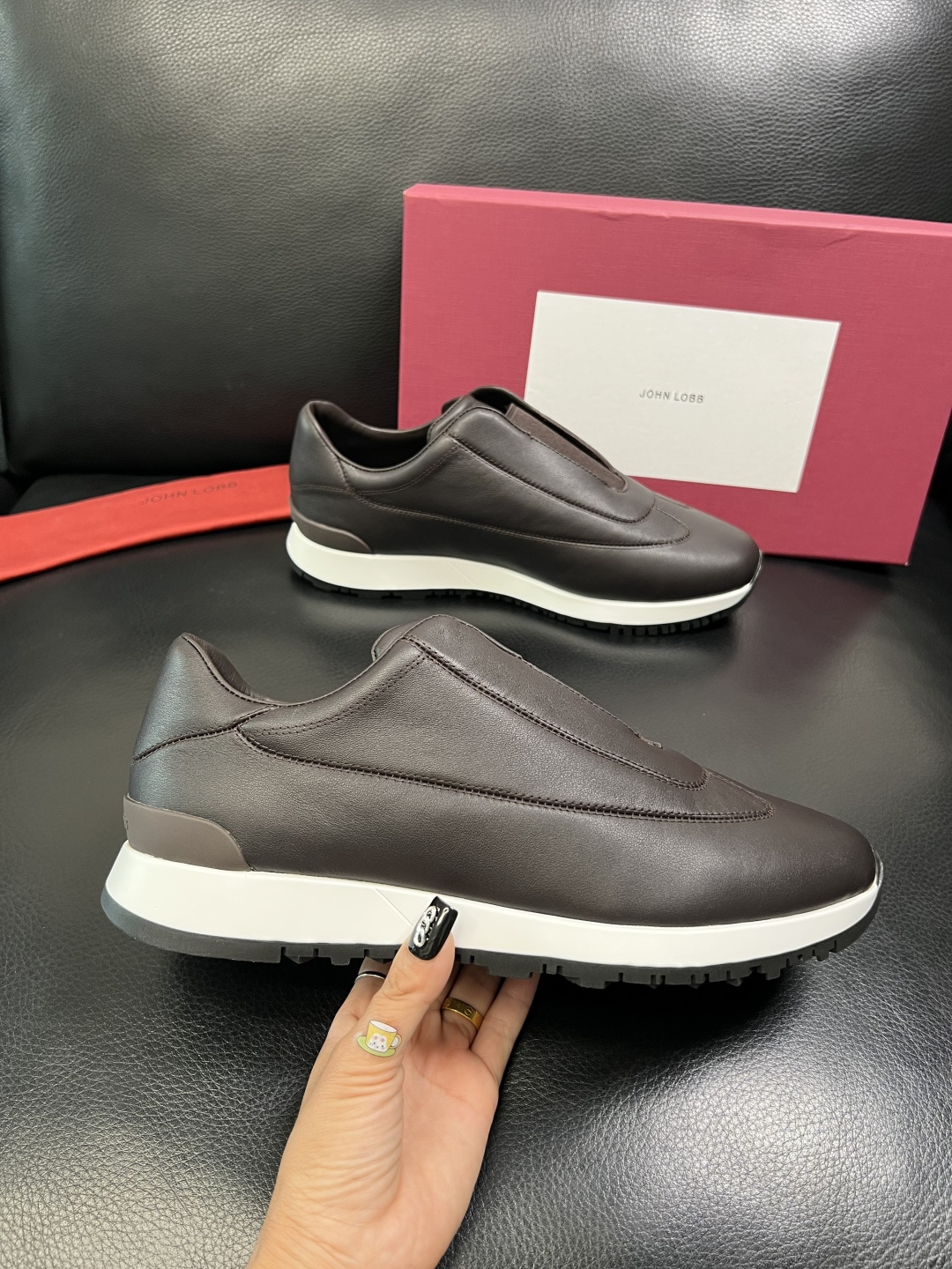 ⚠️只换码不退⚠️ JOHN LOBB 高品质 顶级工艺品 专柜新品同步，鞋面意大利进口牛皮面料，进口水