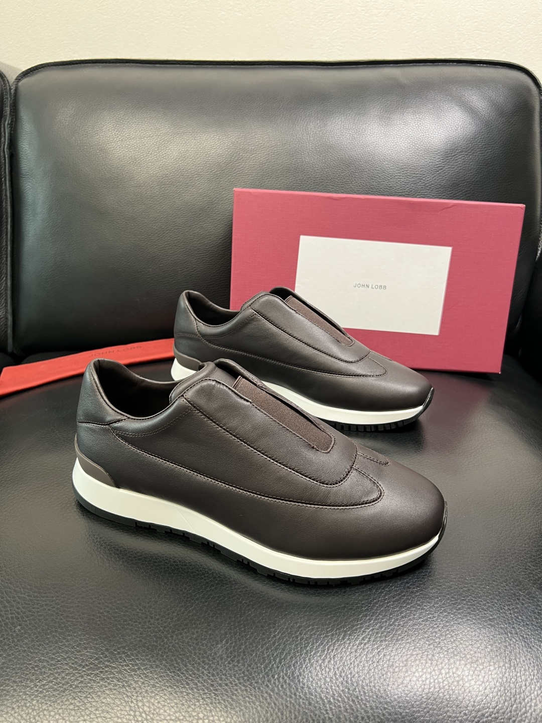 ⚠️只换码不退⚠️ JOHN LOBB 高品质 顶级工艺品 专柜新品同步，鞋面意大利进口牛皮面料，进口水