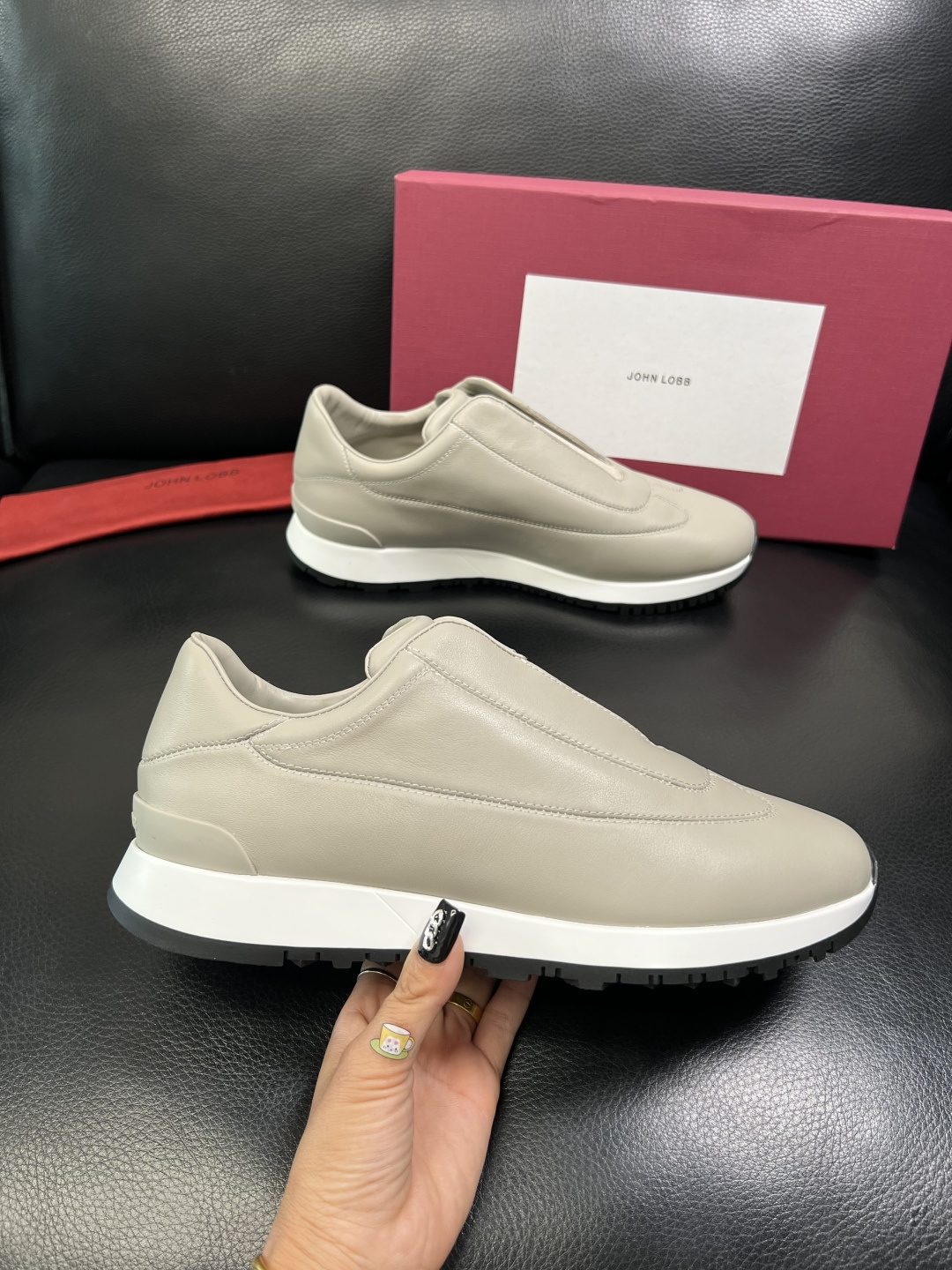 ⚠️只换码不退⚠️ JOHN LOBB 高品质 顶级工艺品 专柜新品同步，鞋面意大利进口牛皮面料，进口水