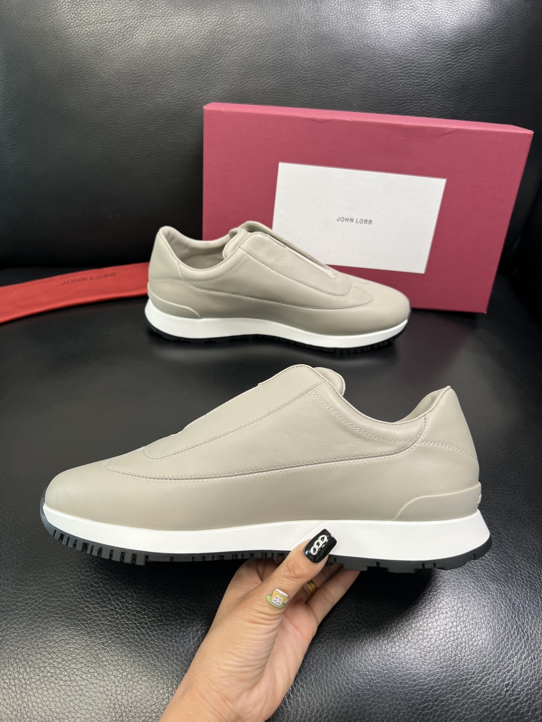 ⚠️只换码不退⚠️ JOHN LOBB 高品质 顶级工艺品 专柜新品同步，鞋面意大利进口牛皮面料，进口水