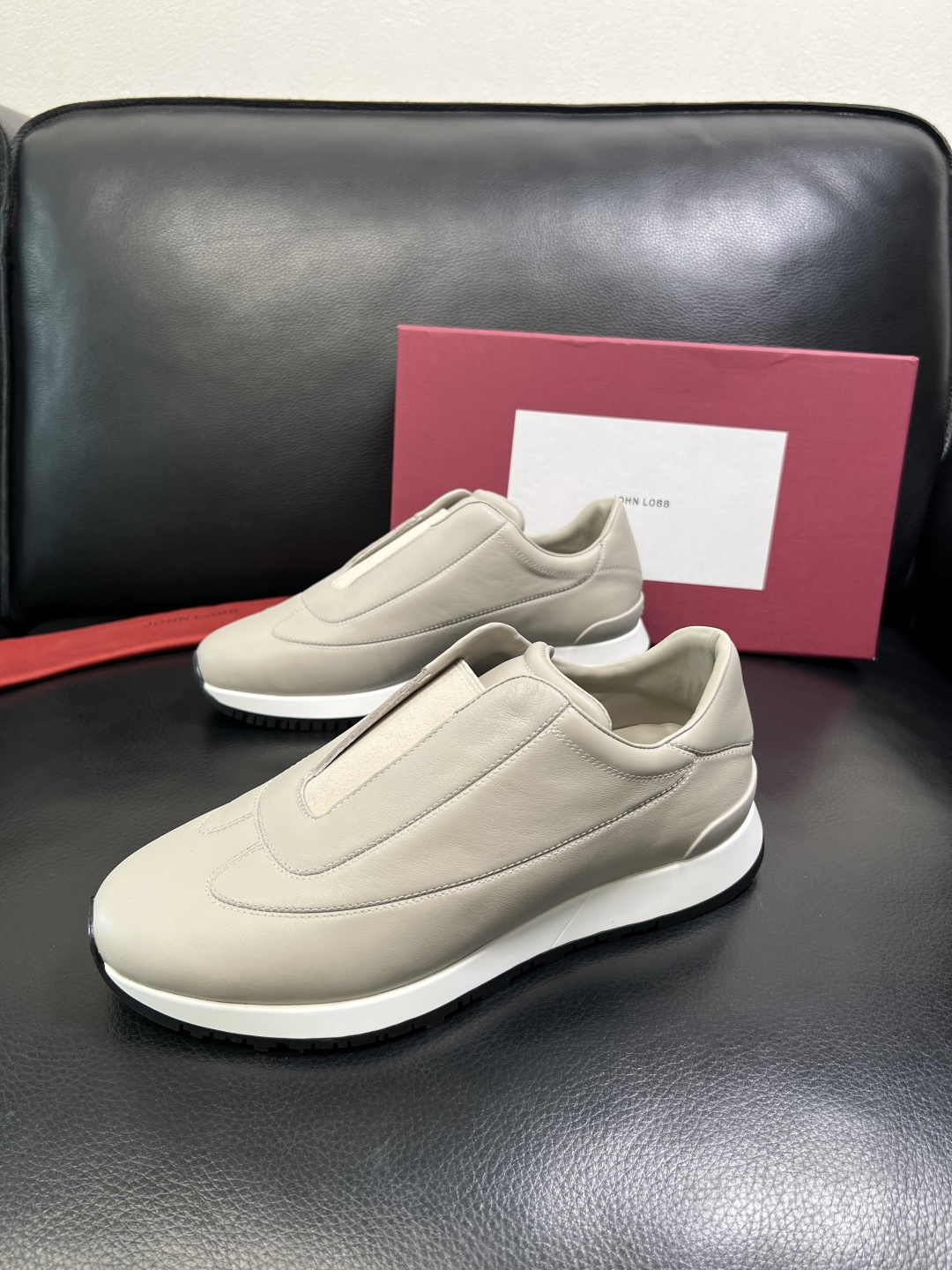 ⚠️只换码不退⚠️ JOHN LOBB 高品质 顶级工艺品 专柜新品同步，鞋面意大利进口牛皮面料，进口水