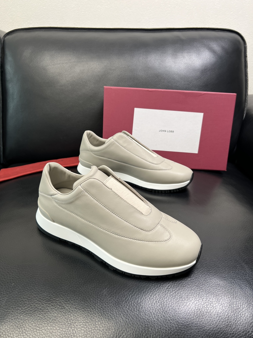 ⚠️只换码不退⚠️ JOHN LOBB 高品质 顶级工艺品 专柜新品同步，鞋面意大利进口牛皮面料，进口水