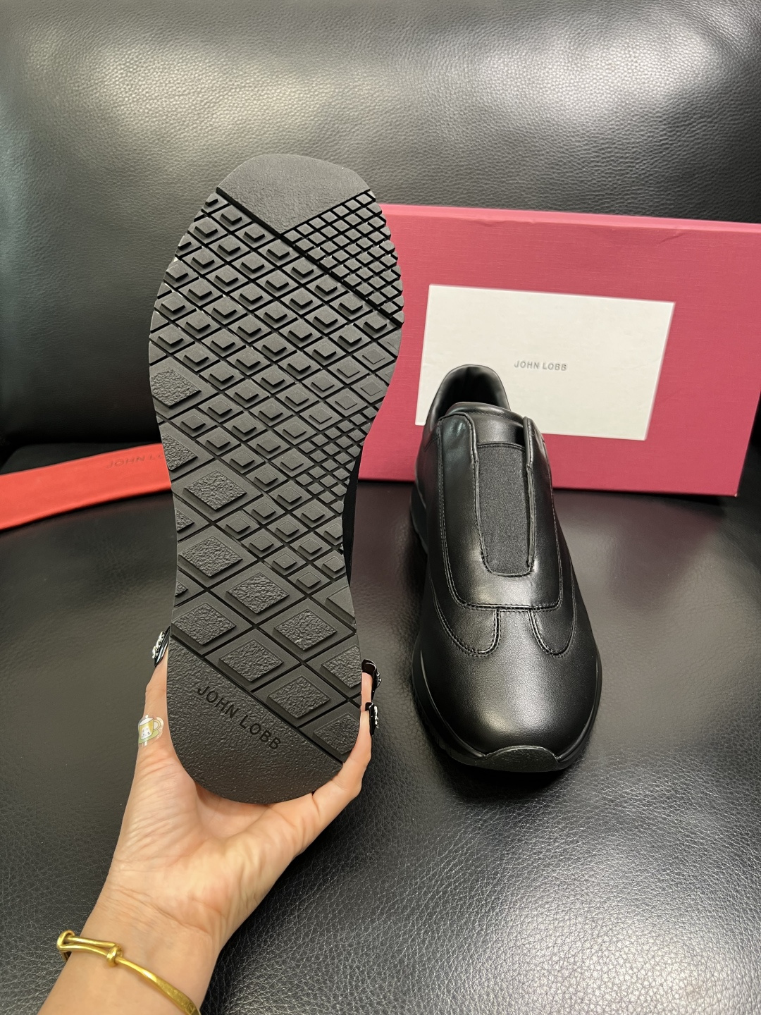 ⚠️只换码不退⚠️ JOHN LOBB 高品质 顶级工艺品 专柜新品同步，鞋面意大利进口牛皮面料，进口水