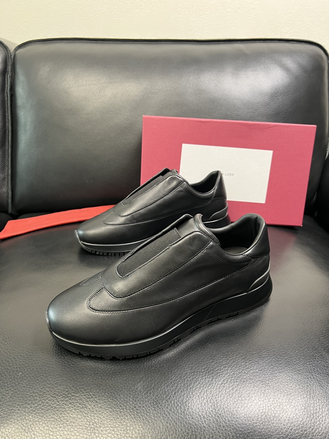 ⚠️只换码不退⚠️ JOHN LOBB 高品质 顶级工艺品 专柜新品同步，鞋面意大利进口牛皮面料，进口水