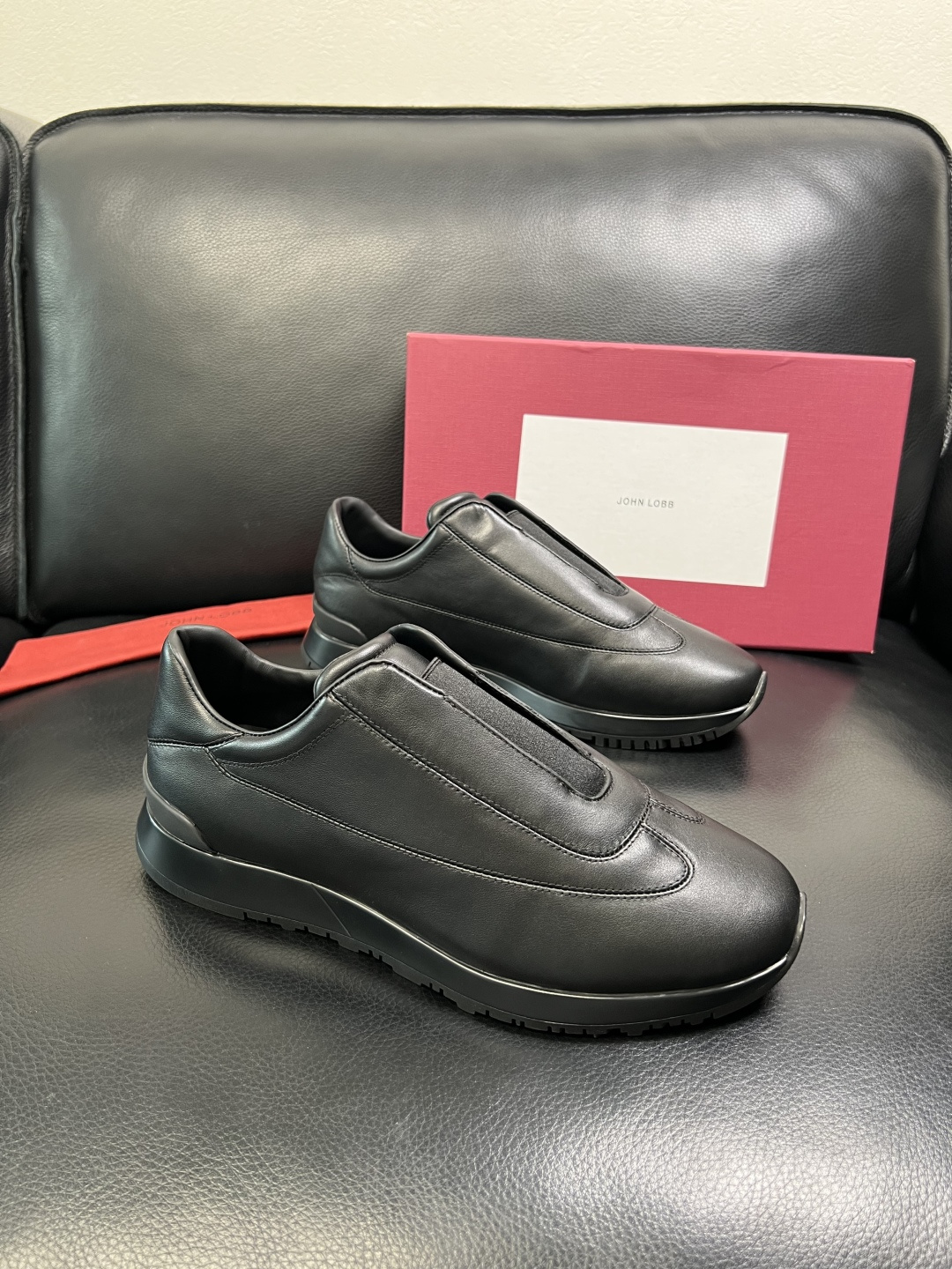 ⚠️只换码不退⚠️ JOHN LOBB 高品质 顶级工艺品 专柜新品同步，鞋面意大利进口牛皮面料，进口水