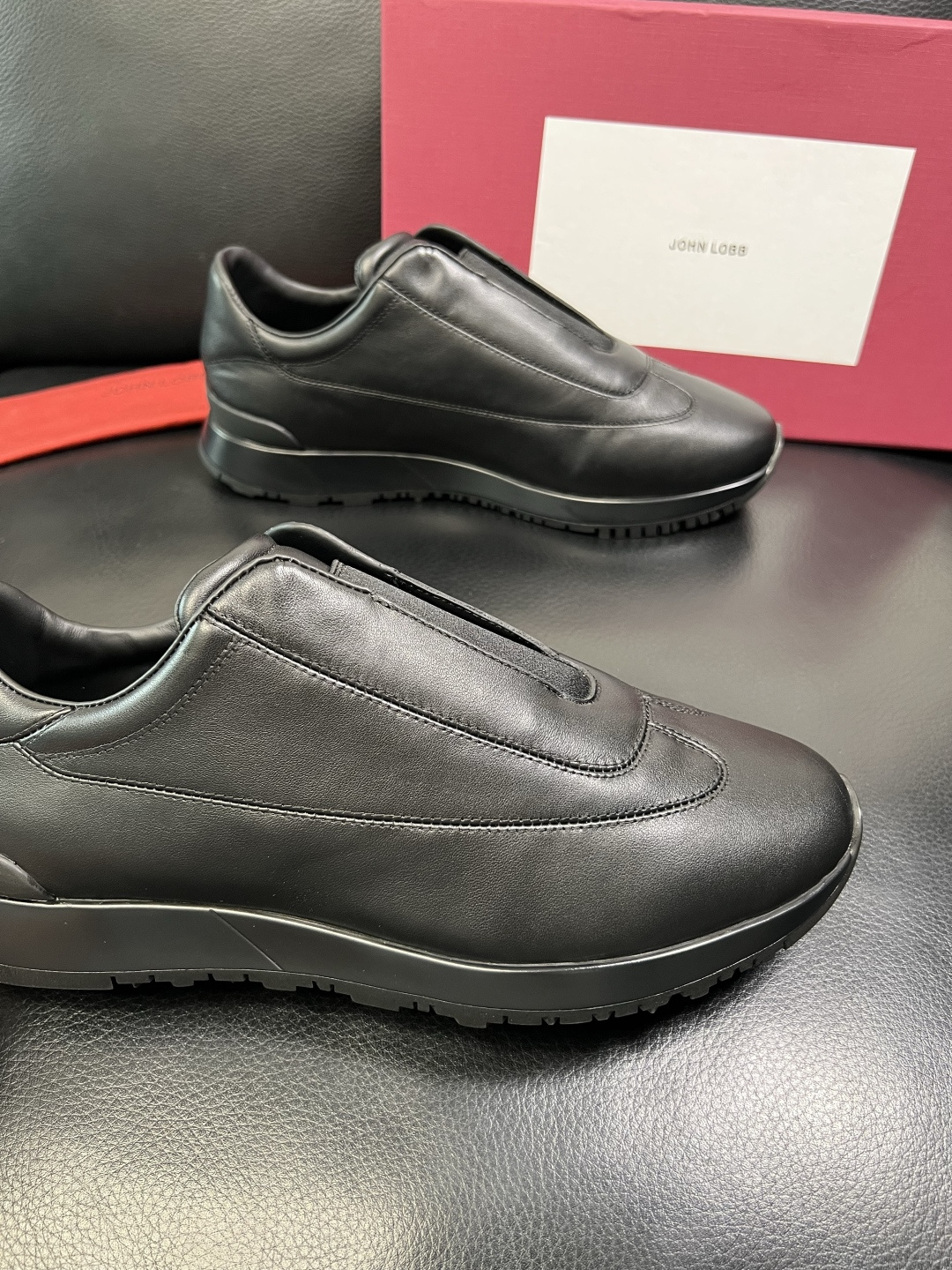 ⚠️只换码不退⚠️ JOHN LOBB 高品质 顶级工艺品 专柜新品同步，鞋面意大利进口牛皮面料，进口水