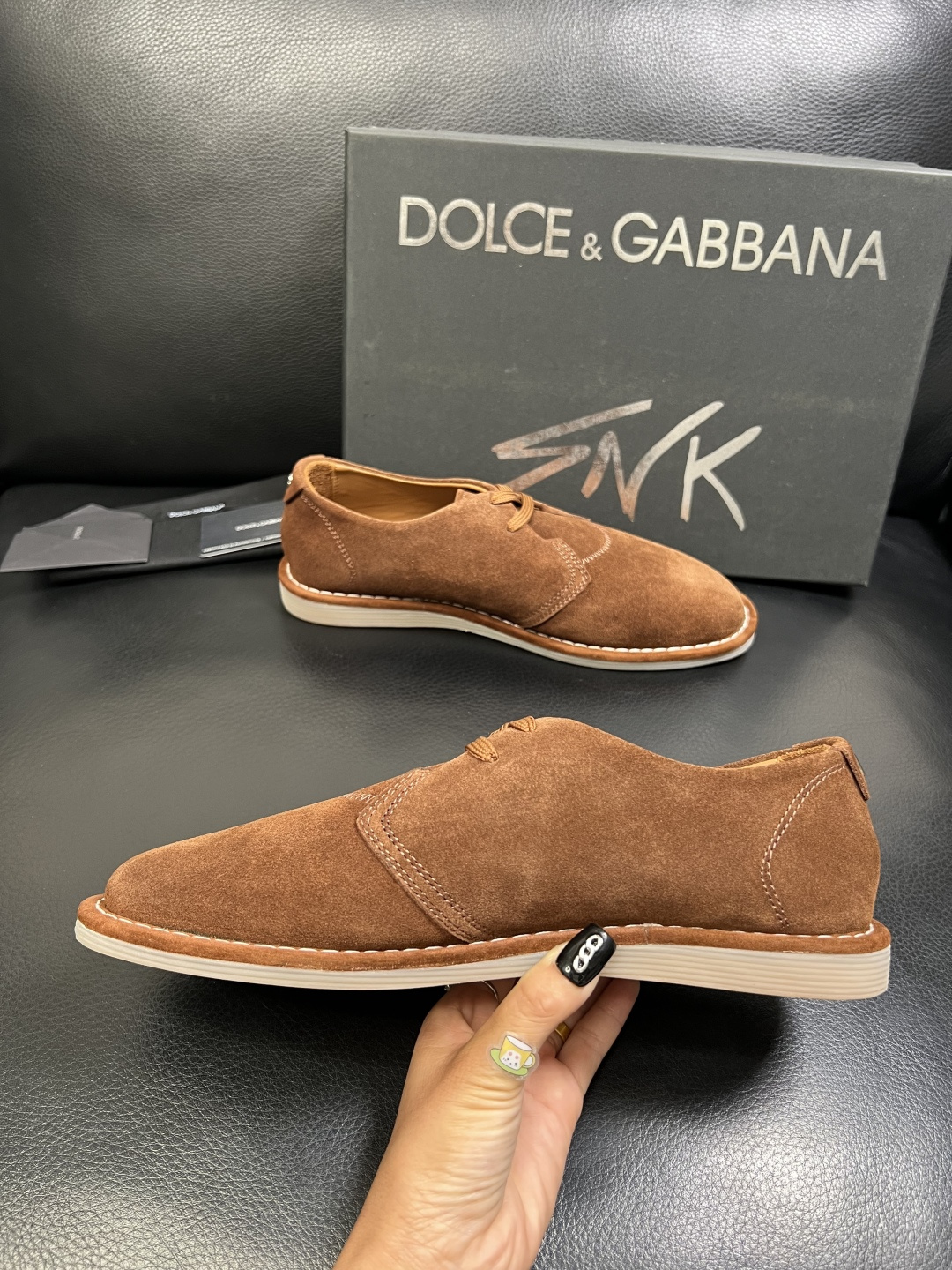 Dolce & Gabbana 高品质 顶级工艺品 杜嘉班纳 爆款专柜新品同步，鞋面意大利进口牛皮面料，