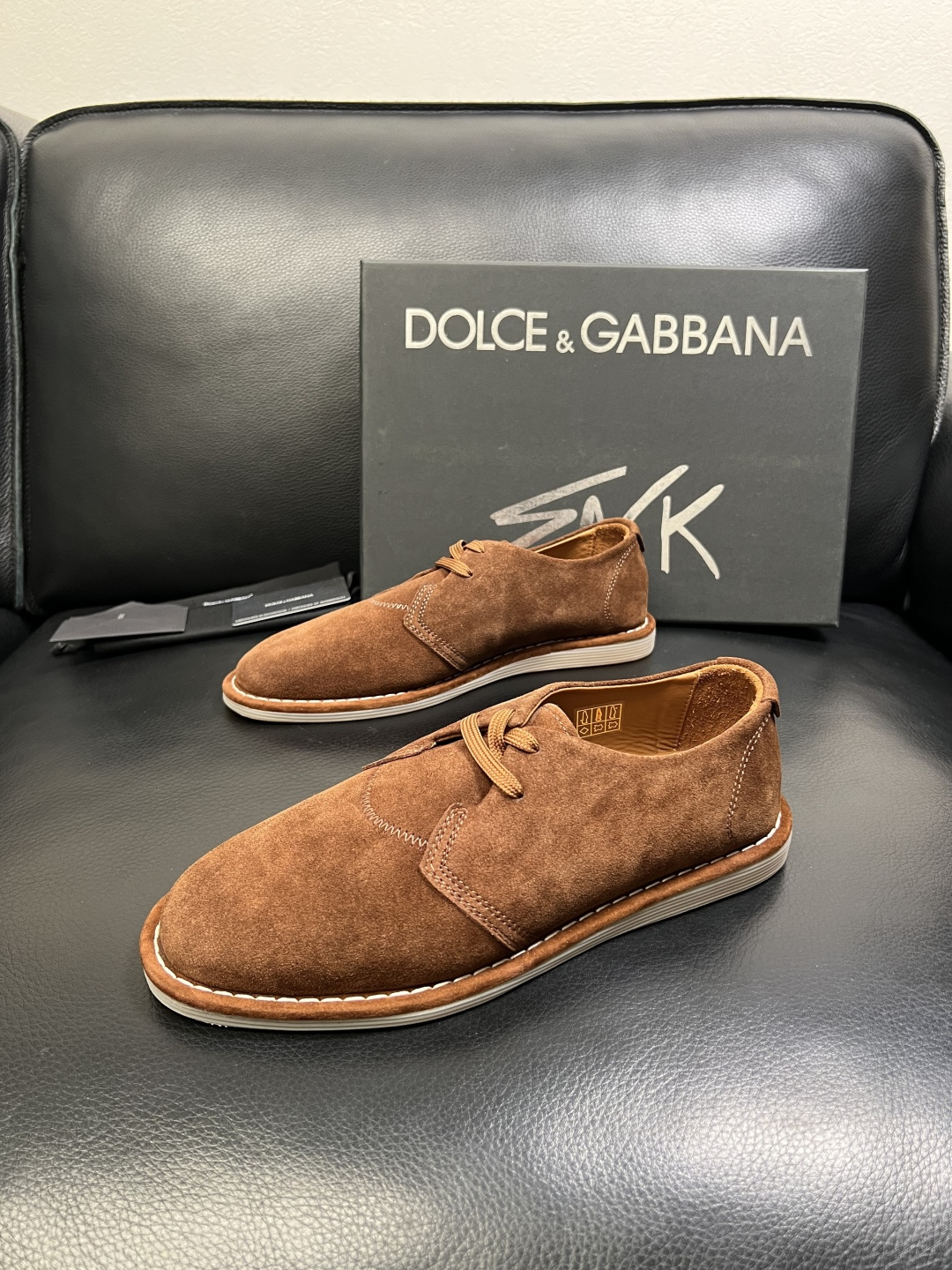 Dolce & Gabbana 高品质 顶级工艺品 杜嘉班纳 爆款专柜新品同步，鞋面意大利进口牛皮面料，