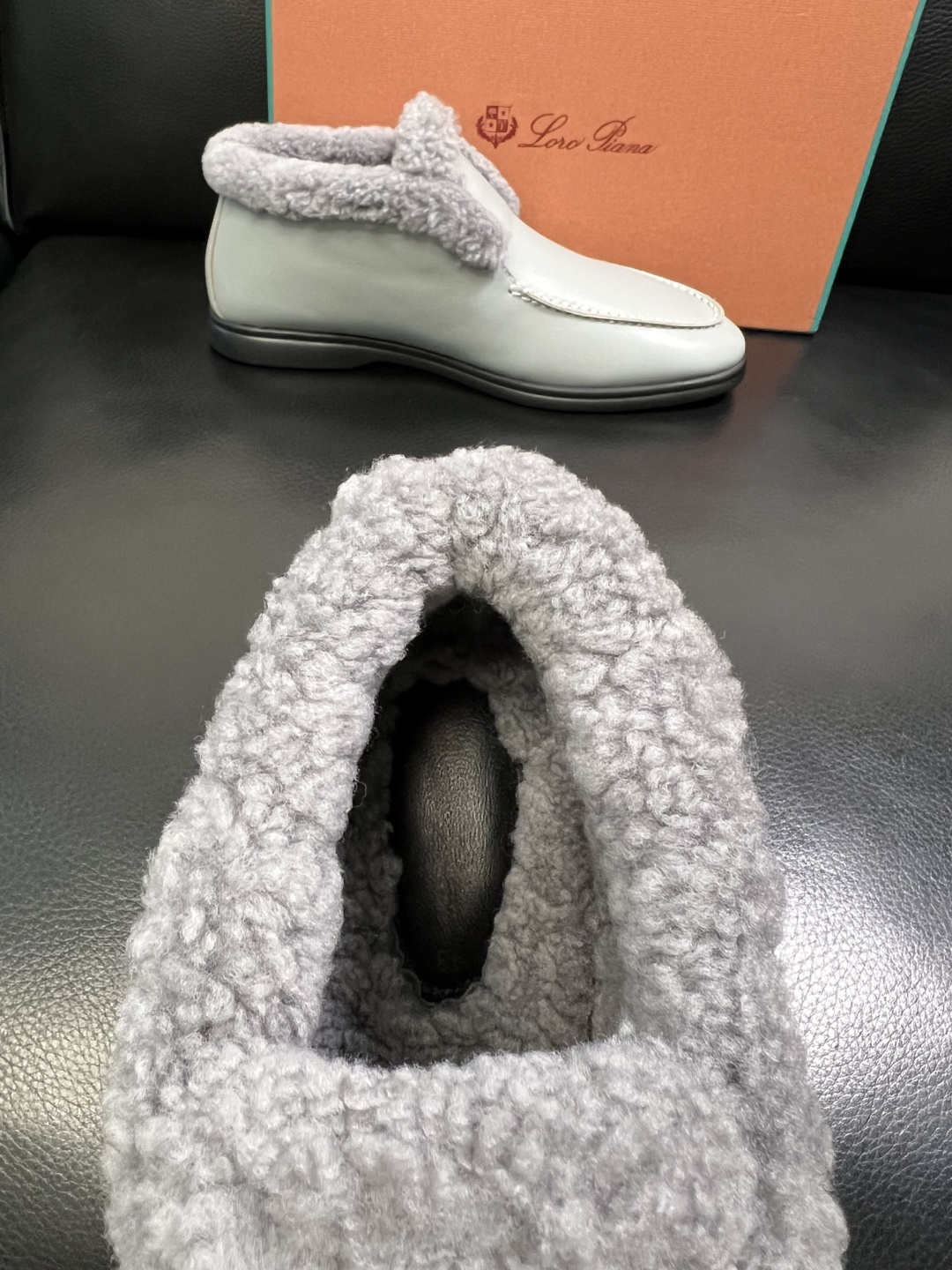 Loro piana 高品质 顶级工艺品 诺悠翩雅 靴子高帮新品专柜同步原厂配置，鞋面意大利进口牛皮面料