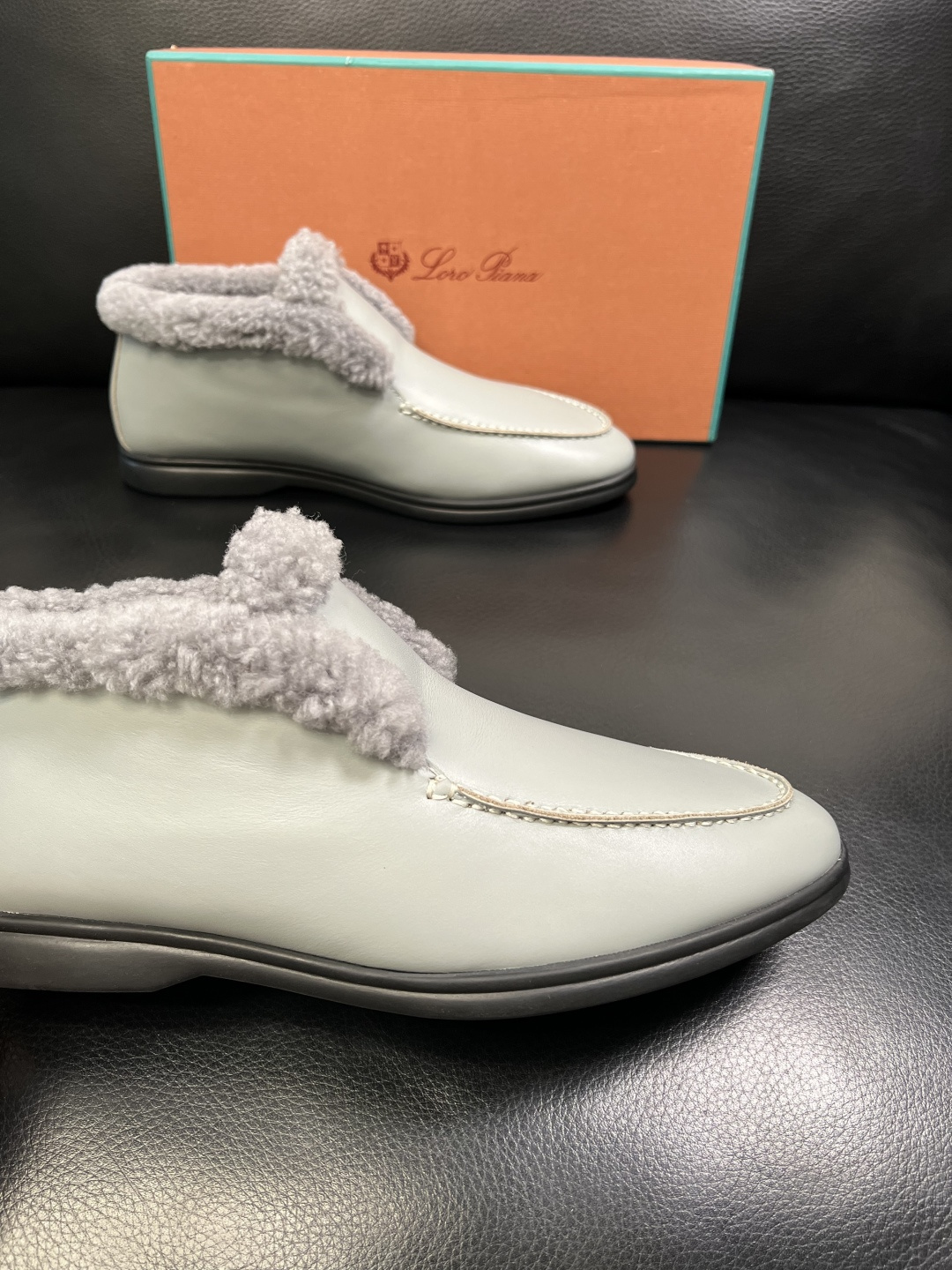 Loro piana 高品质 顶级工艺品 诺悠翩雅 靴子高帮新品专柜同步原厂配置，鞋面意大利进口牛皮面料