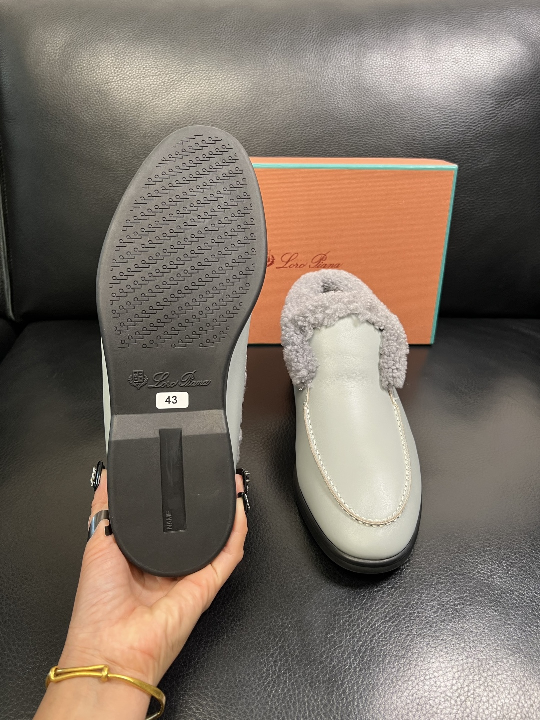 Loro piana 高品质 顶级工艺品 诺悠翩雅 靴子高帮新品专柜同步原厂配置，鞋面意大利进口牛皮面料