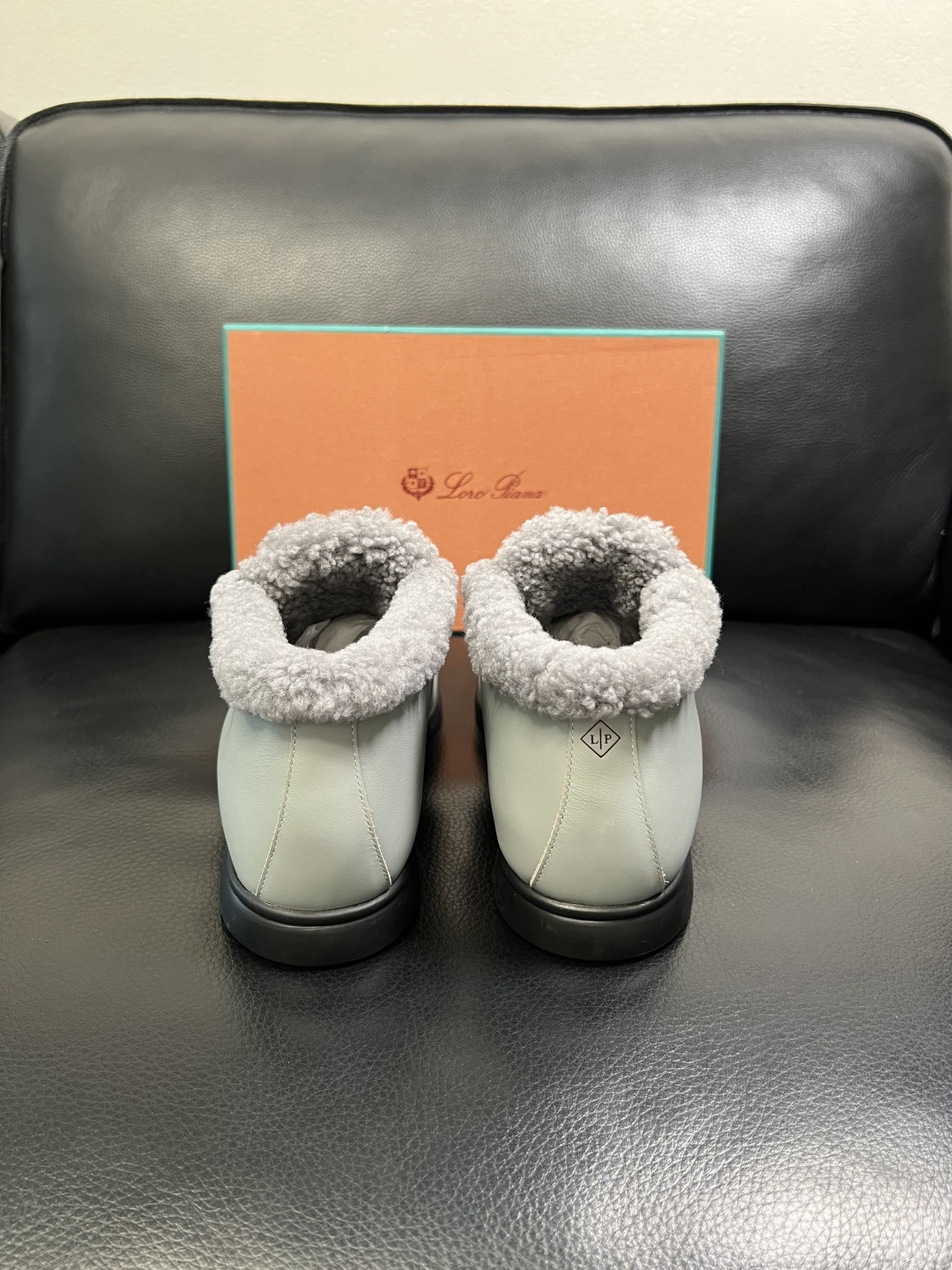 Loro piana 高品质 顶级工艺品 诺悠翩雅 靴子高帮新品专柜同步原厂配置，鞋面意大利进口牛皮面料