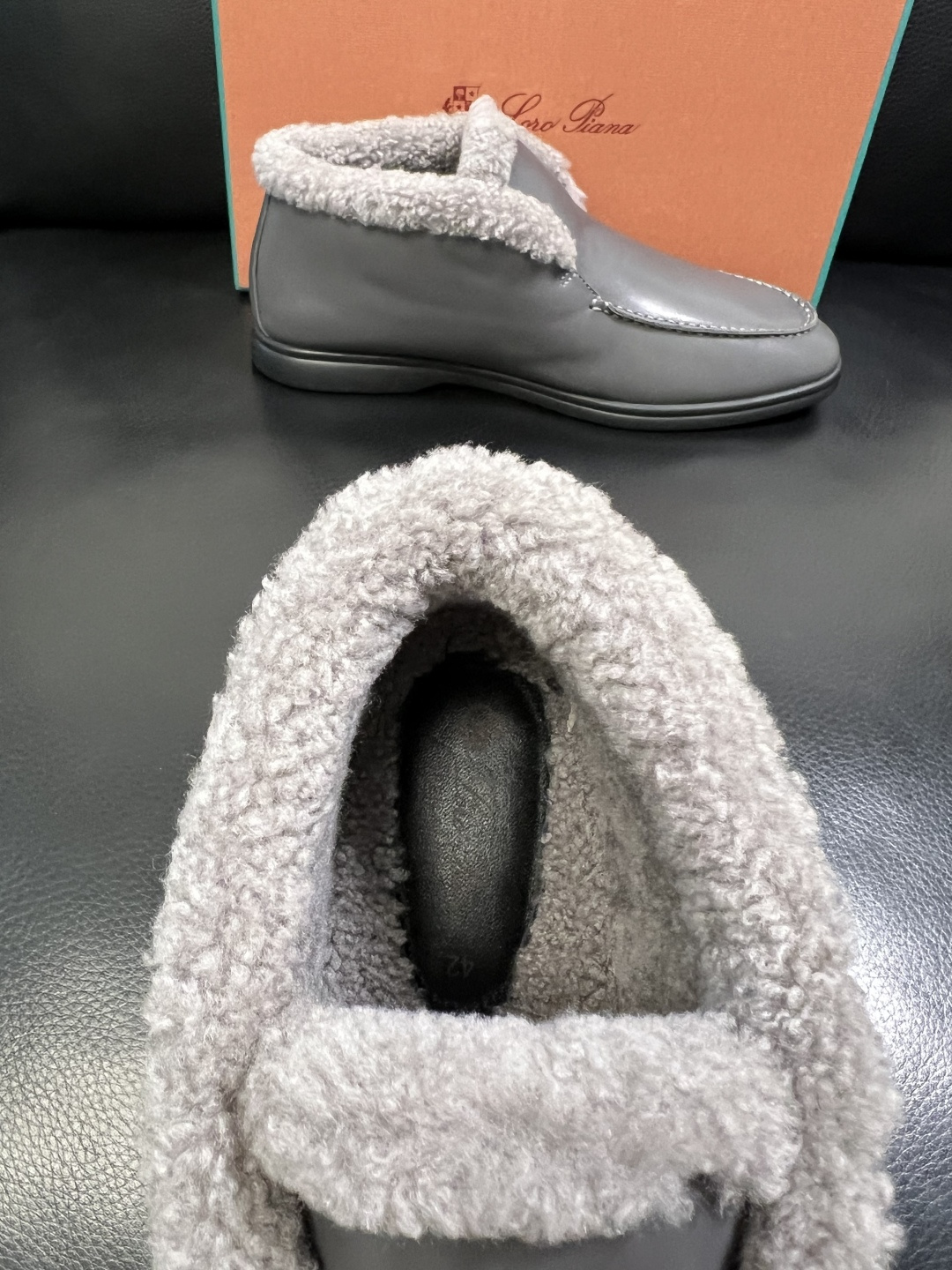 Loro piana 高品质 顶级工艺品 诺悠翩雅 靴子高帮新品专柜同步原厂配置，鞋面意大利进口牛皮面料