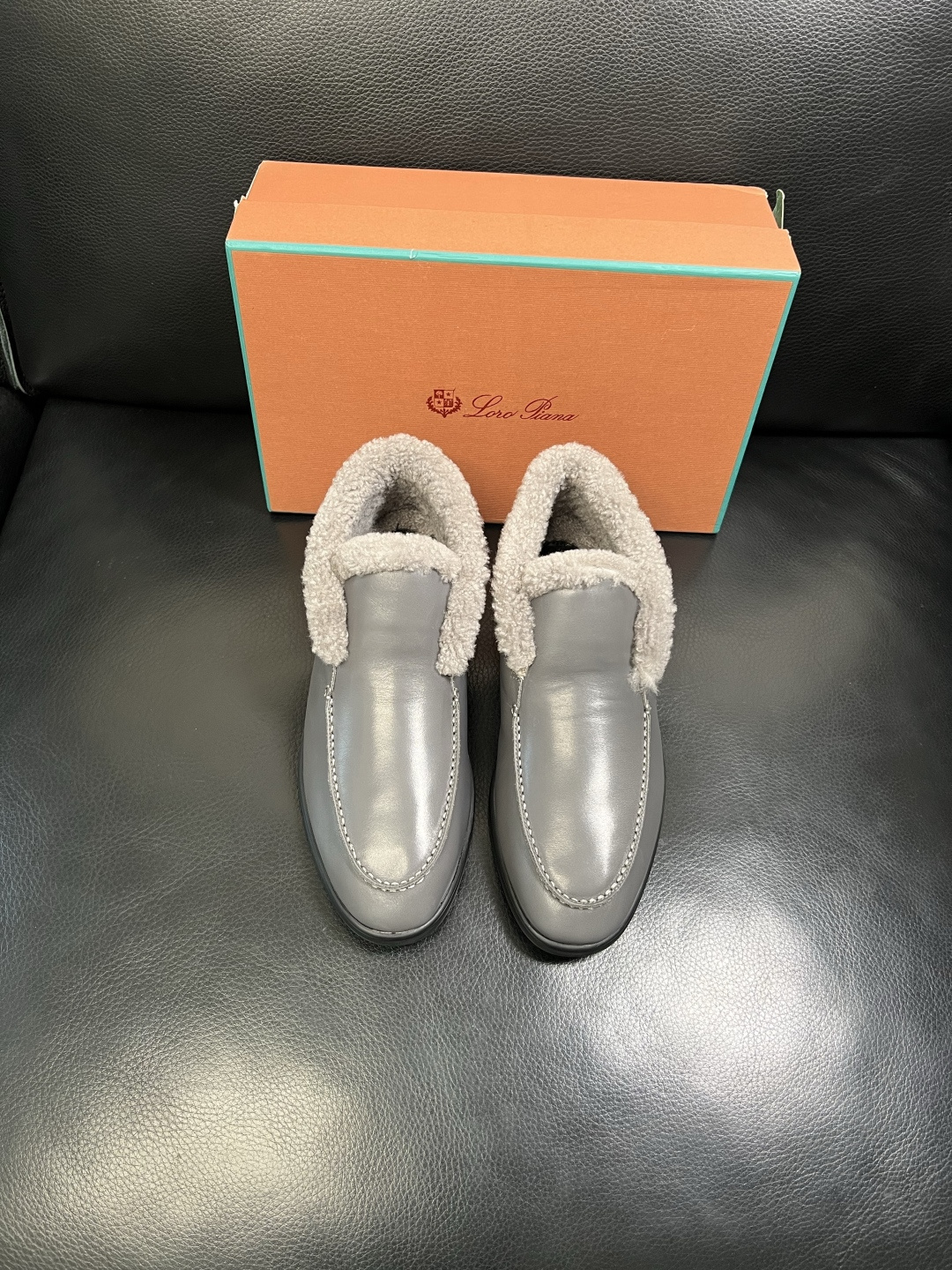 Loro piana 高品质 顶级工艺品 诺悠翩雅 靴子高帮新品专柜同步原厂配置，鞋面意大利进口牛皮面料